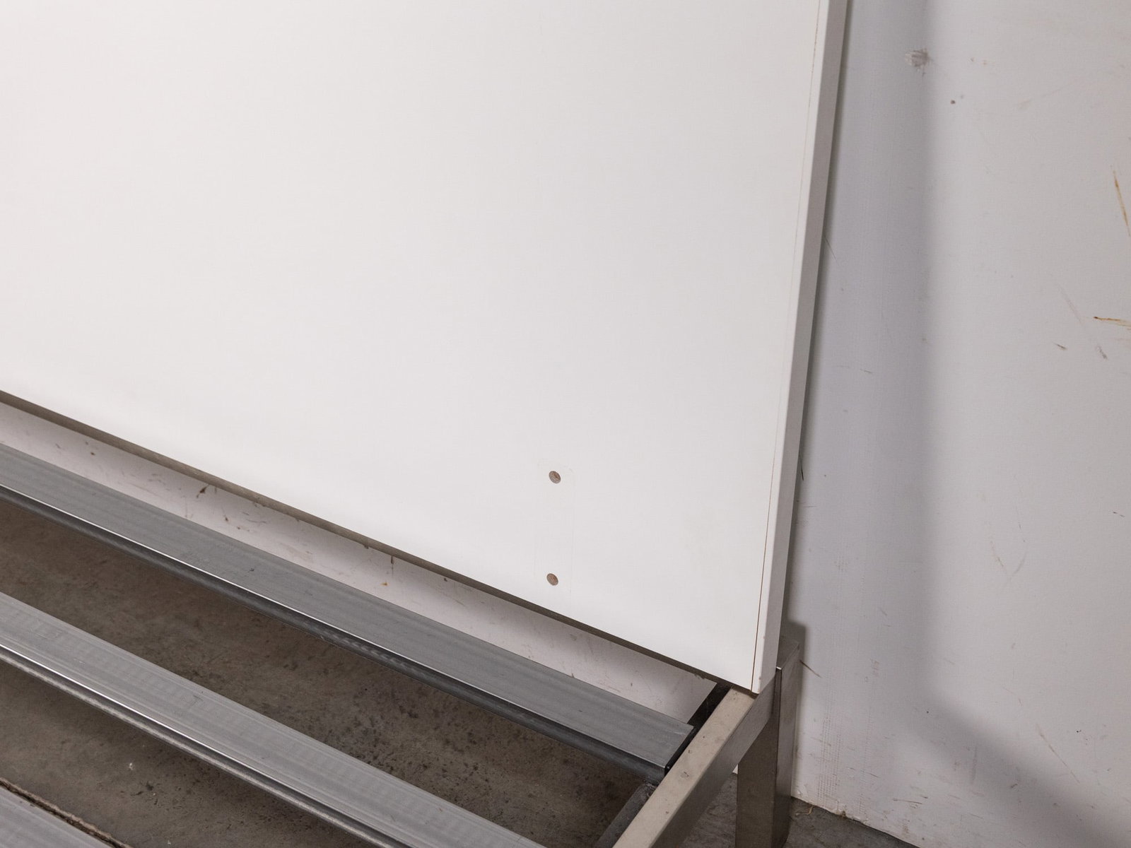 Industrial Modern Brushed Chrome Bed Frame - 6