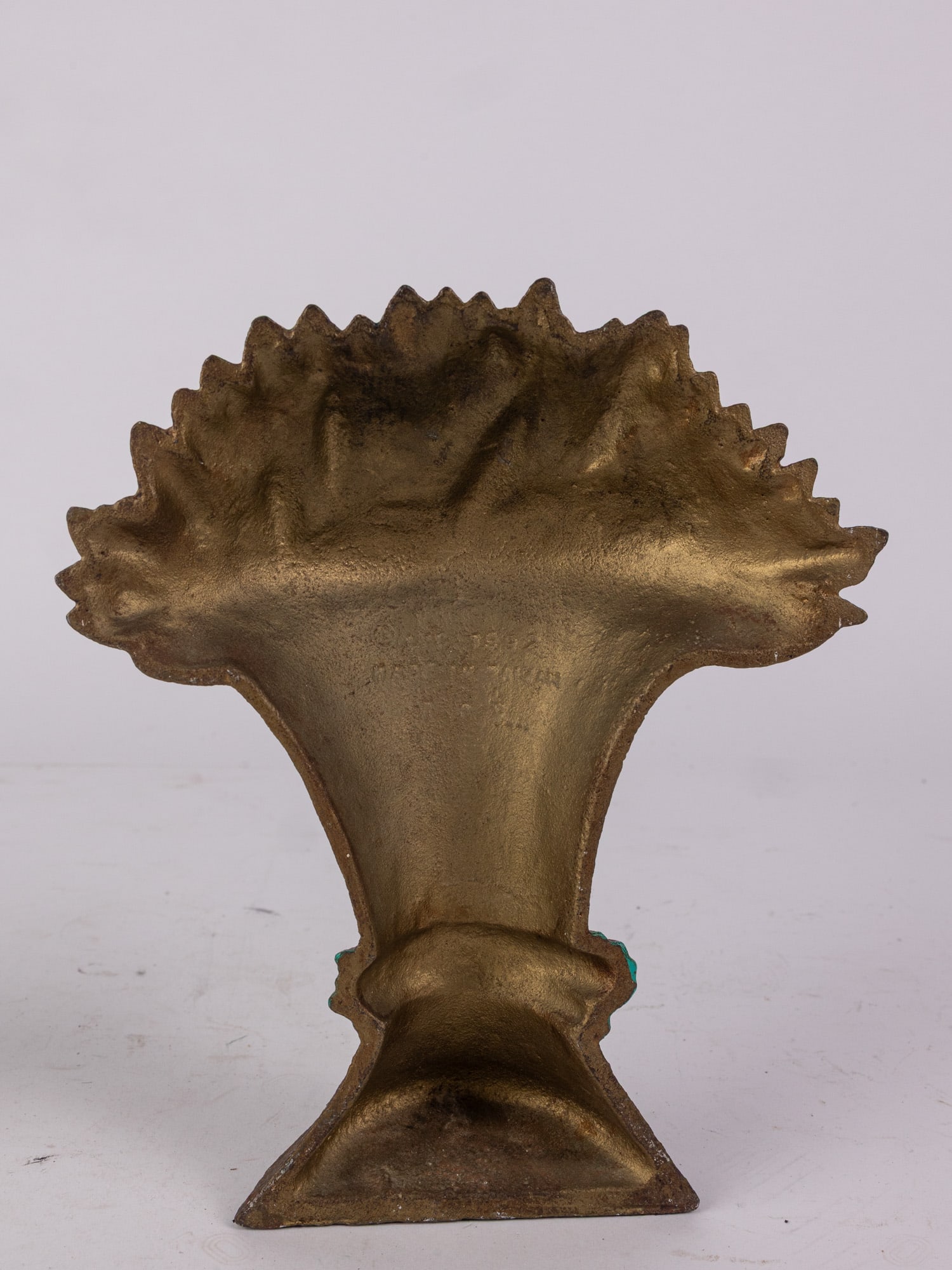 Cast Iron Bundle of Wheat Door Stop - 3