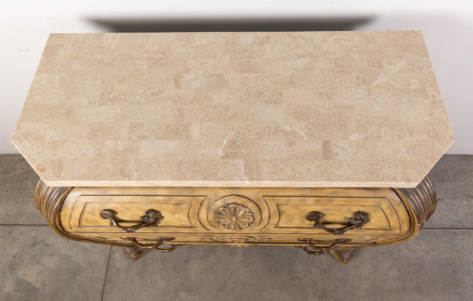 Contemporary French Baroque Style Bombe Chest - 3