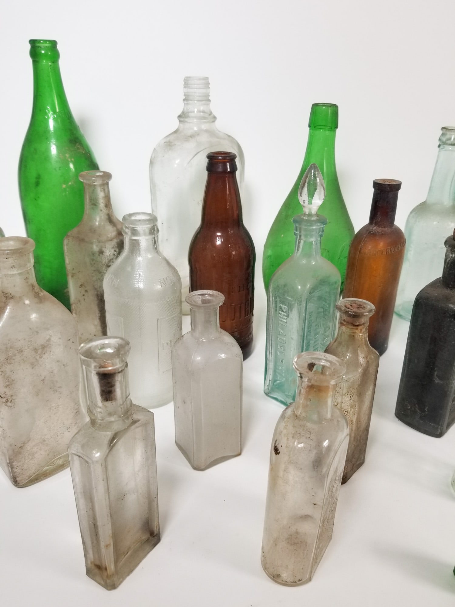 Lot of Assorted Vintage and Antique Bottles - 4