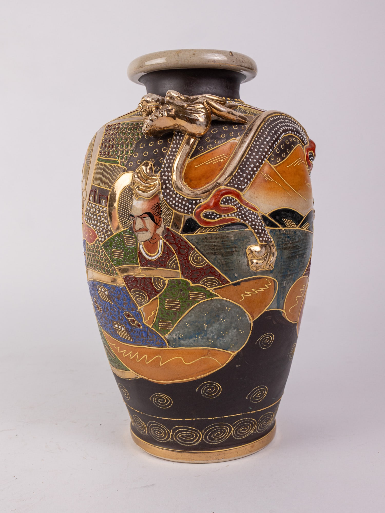 Vintage Asian Decorative Vase: Vintage Asian Decorative Vase Size 13" H Literature Brooks Auction – Online Auction Terms & Conditions Contact: (856) 694-2960 | info@brooks.auction READ BEFORE YOU BID: We want you to f
