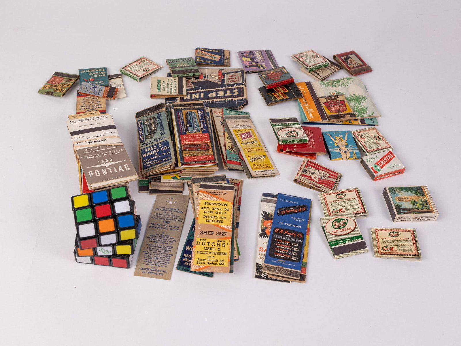 Assortment of Vintage and Antique Matchbooks ft. Some Local - 2