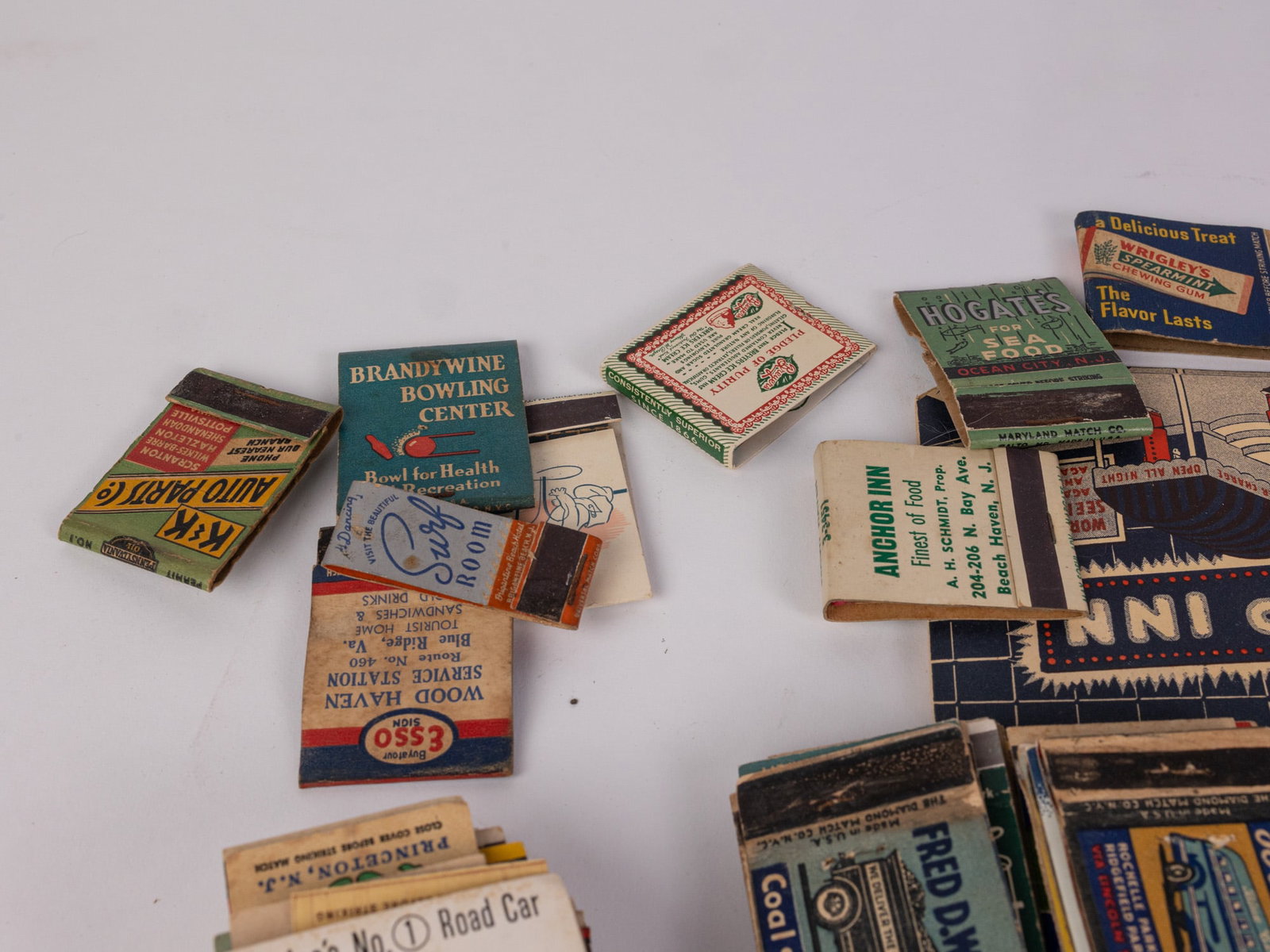 Assortment of Vintage and Antique Matchbooks ft. Some Local - 3