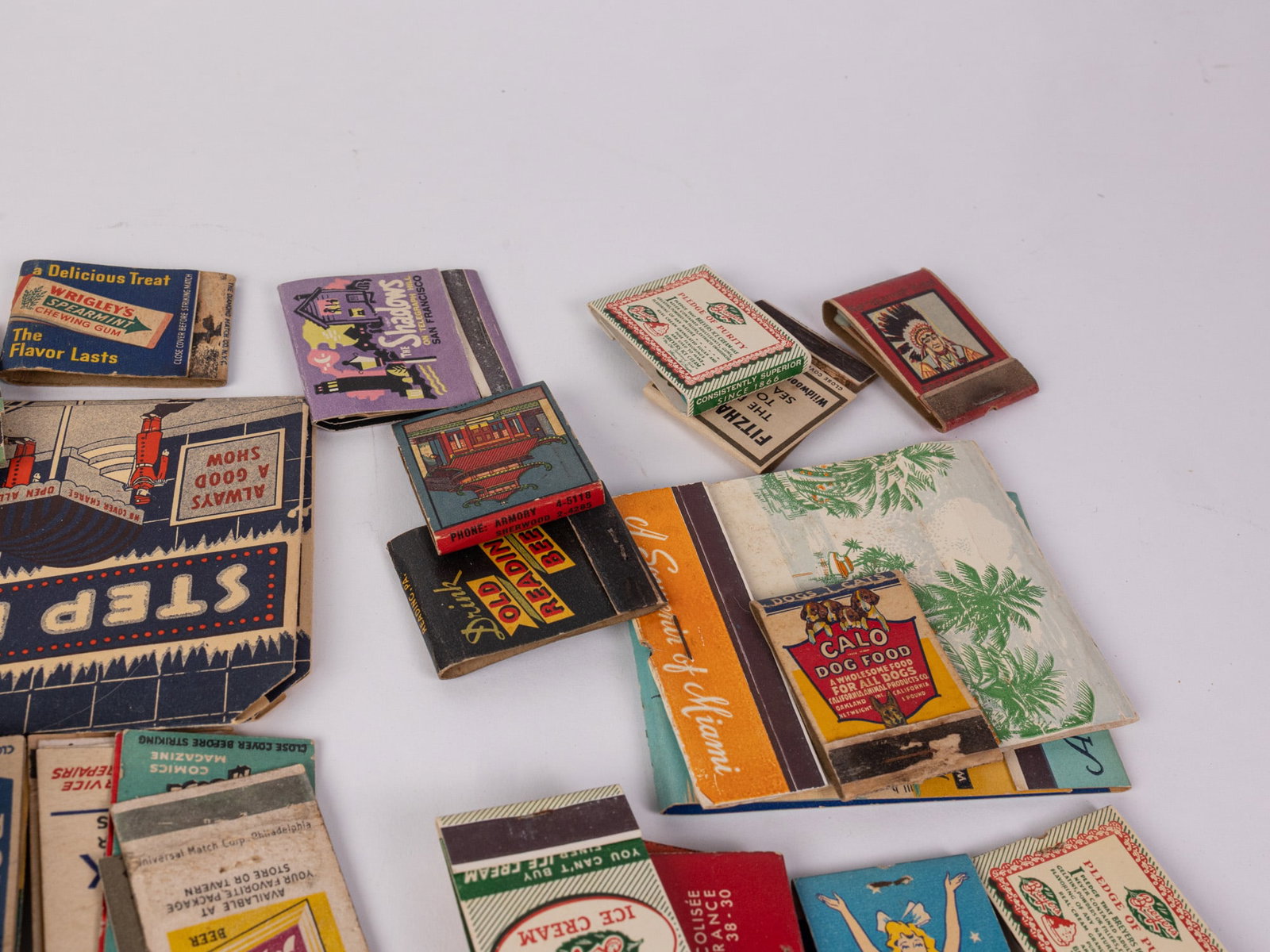Assortment of Vintage and Antique Matchbooks ft. Some Local - 4