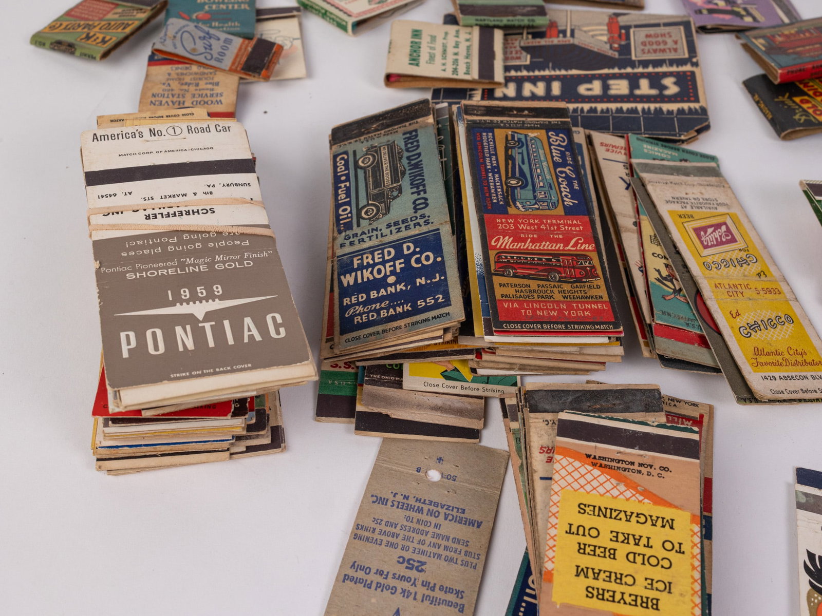 Assortment of Vintage and Antique Matchbooks ft. Some Local - 5