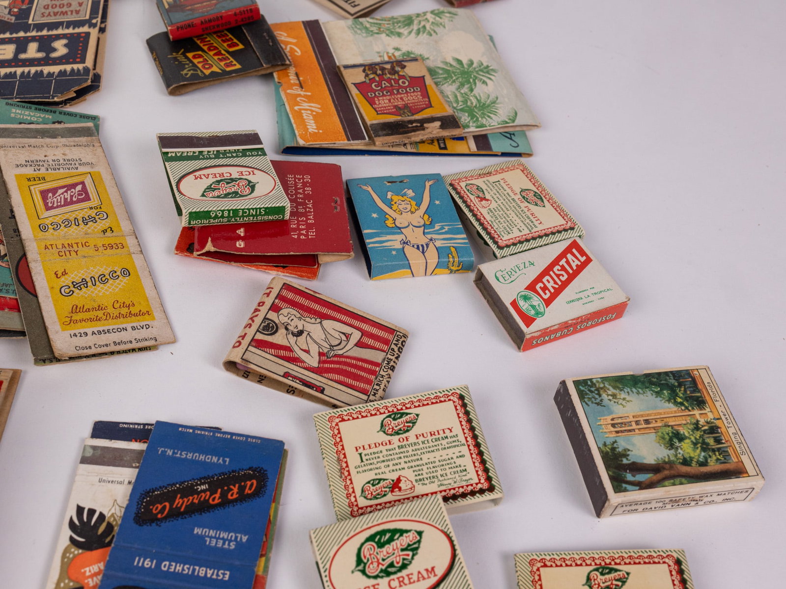 Assortment of Vintage and Antique Matchbooks ft. Some Local - 6