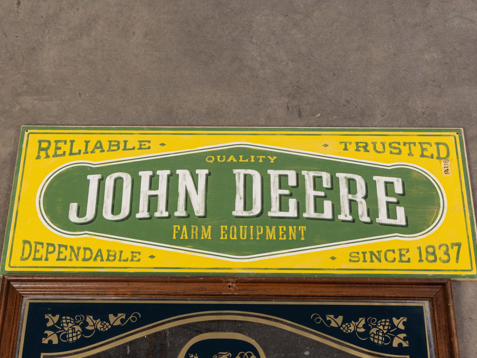 Two Vintage Decorative Signs - 2