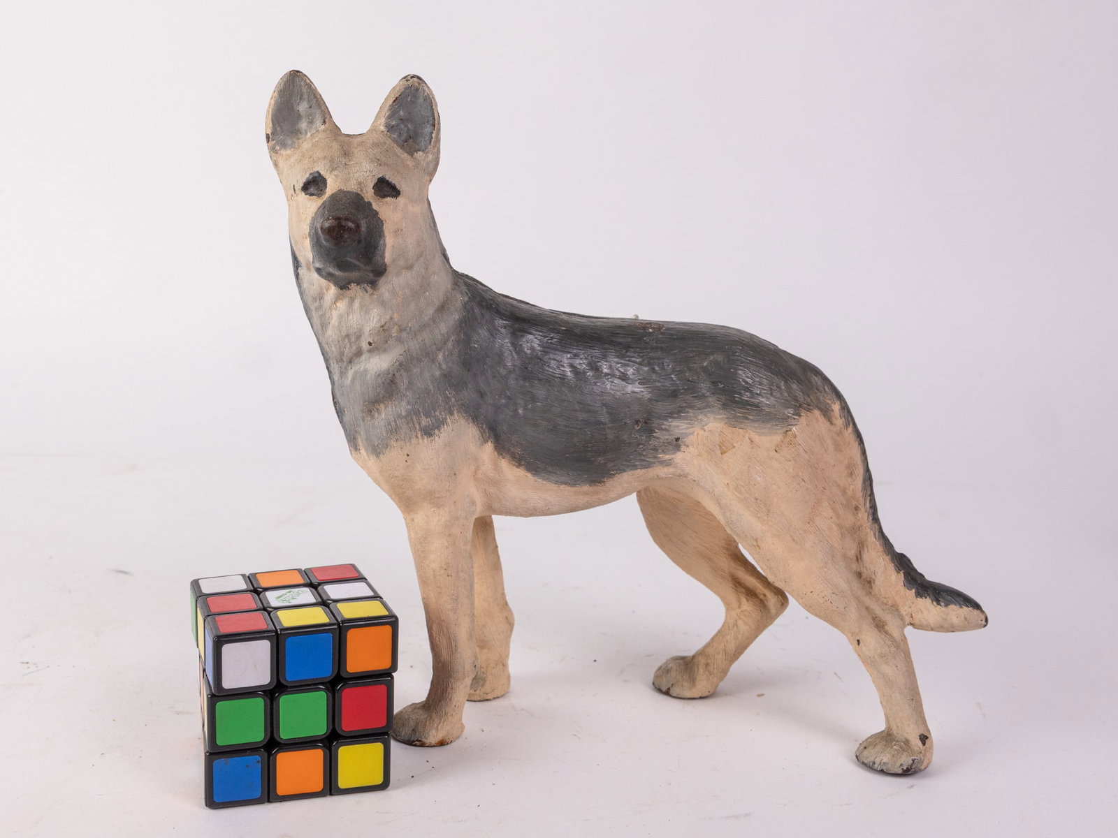 Cast Iron German Shepherd Figurine - 2