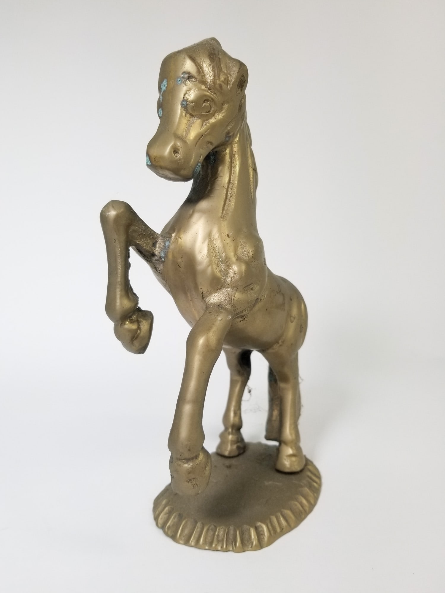 Two Brass Horse Sculptures - 3