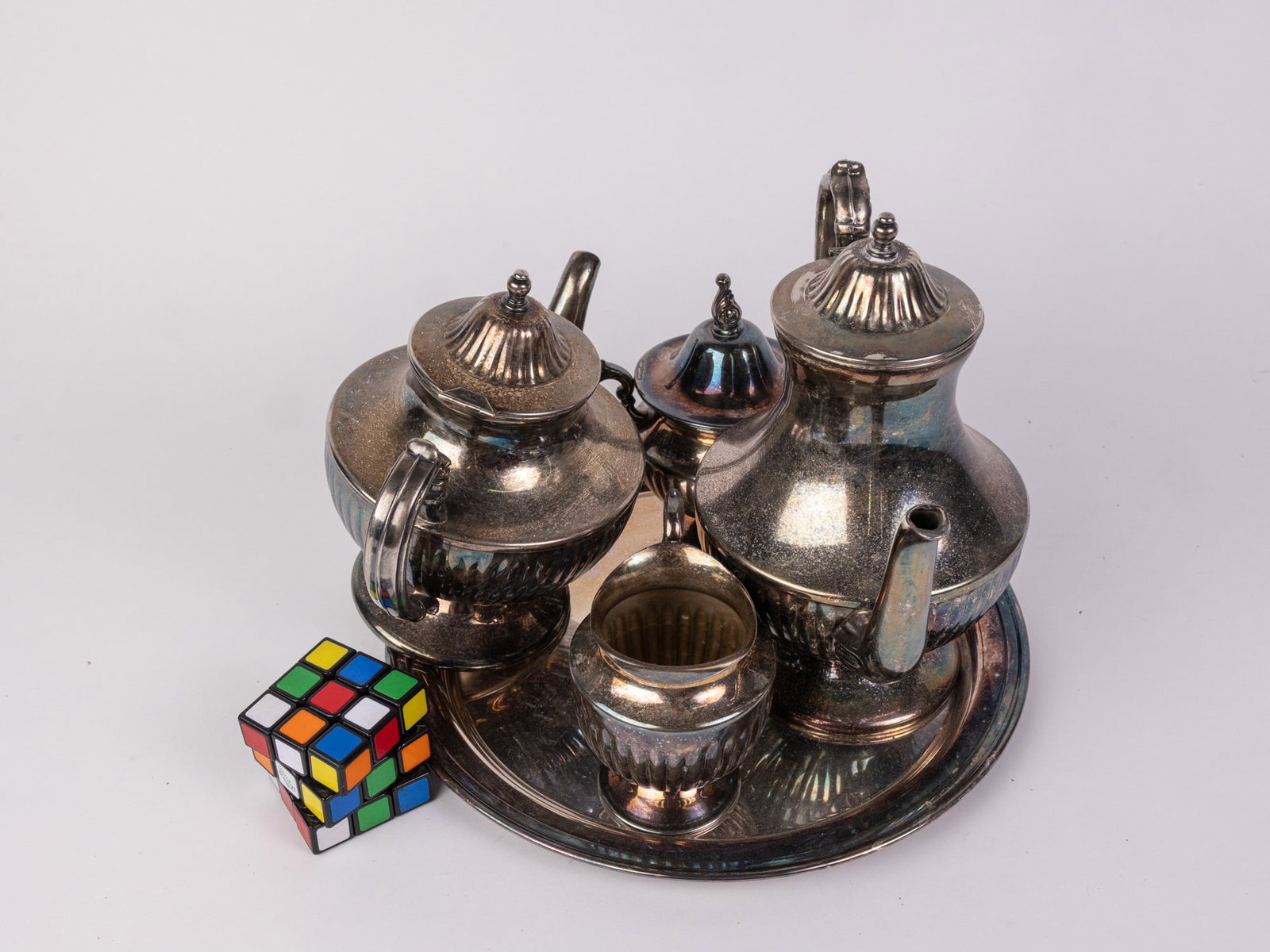 Silver Plated Serving Ware Set - 2