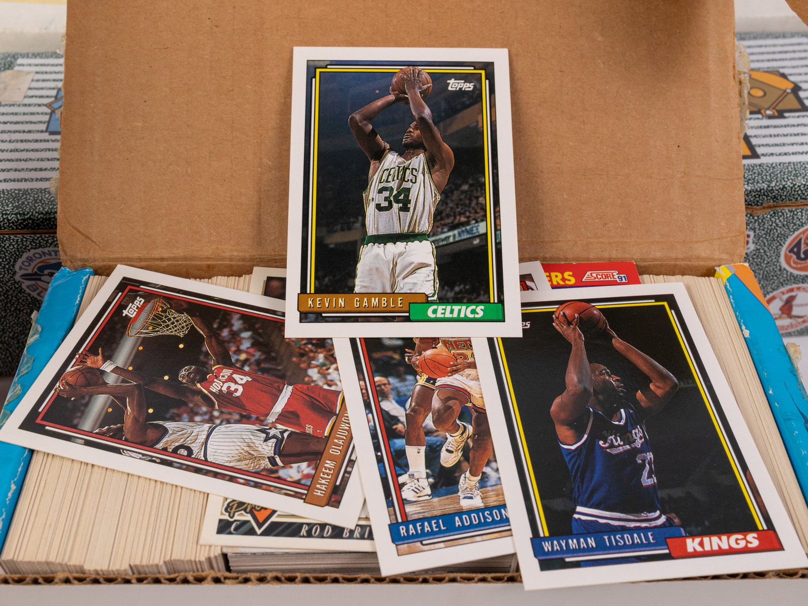 Assortment of Vintage Sports Trading Cards - 4
