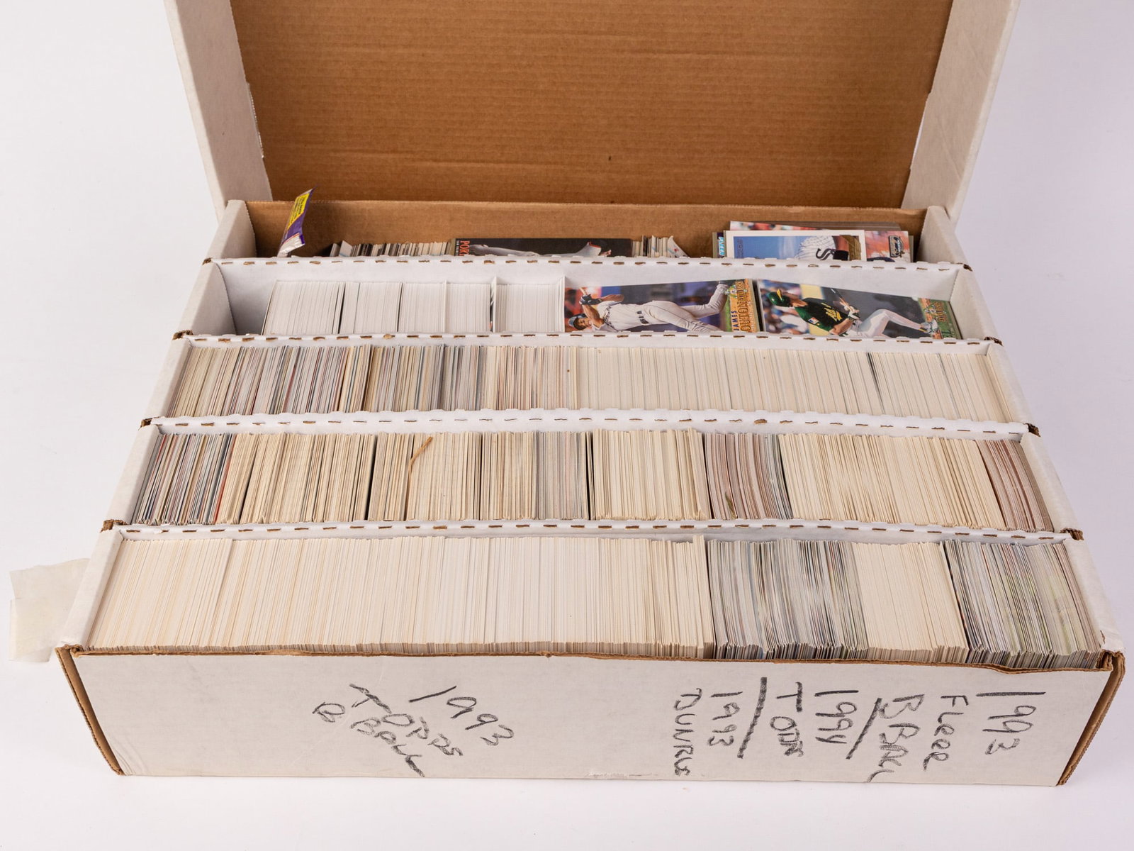 Assortment of Vintage Sports Trading Cards ft. Patrick Ewing, Frank Thomas, & Glenn Healy (1 of 5)