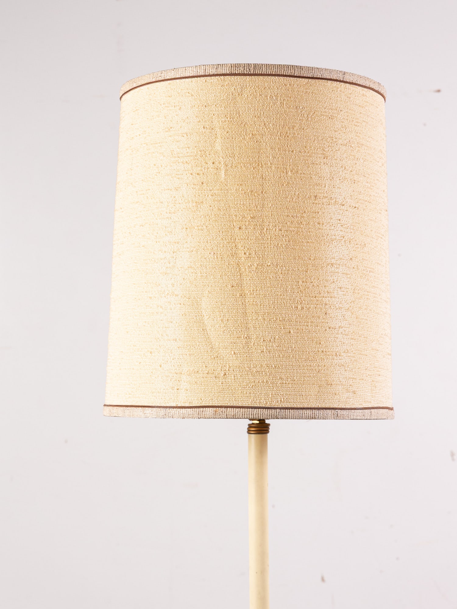 Vintage Floor Lamp Table w/ Marble Accents - 2