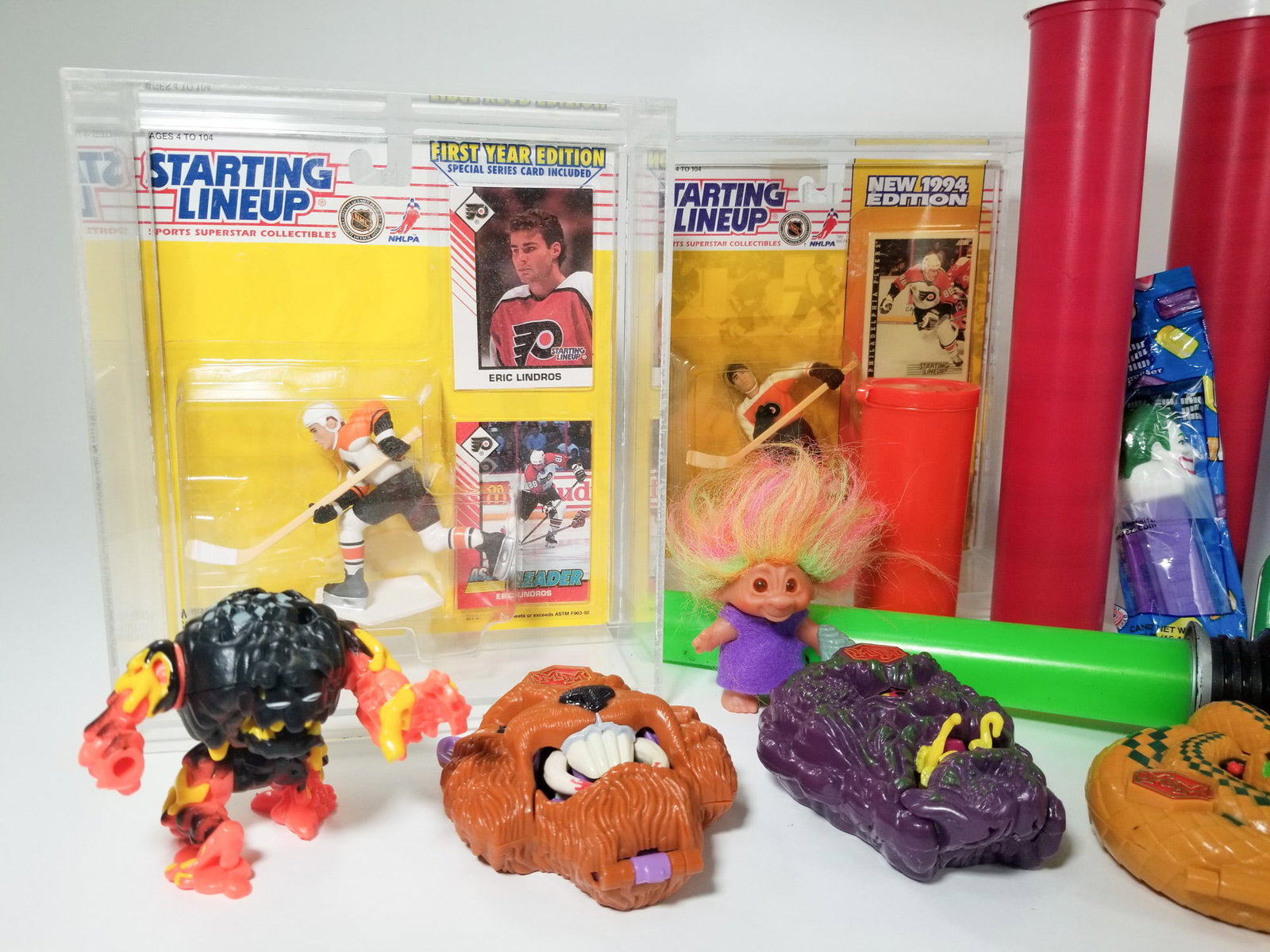 Assortment of Vintage Toys & Collectables ft. Mighty Max Doom Zone Set - 2