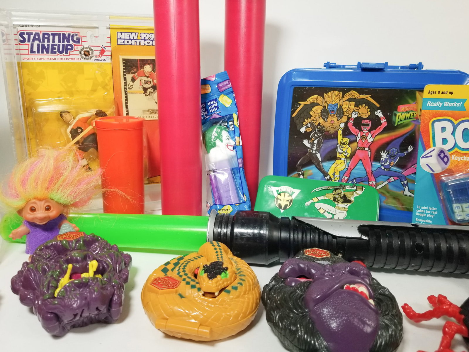 Assortment of Vintage Toys & Collectables ft. Mighty Max Doom Zone Set - 3