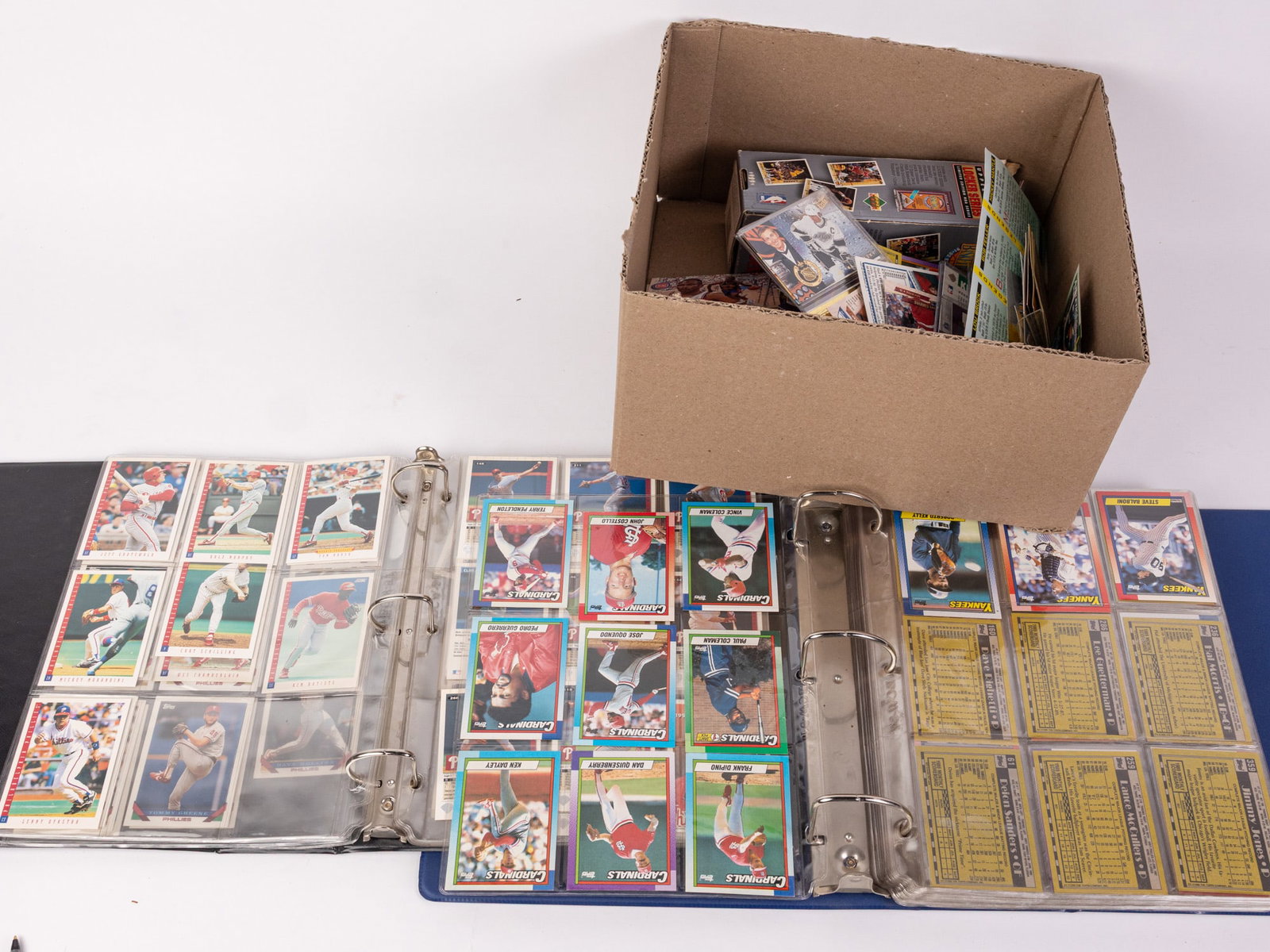 Assortment of Sports Trading Cards ft. Tommy Greene, Michael Jordan, & Manny Ramirez (1 of 4)