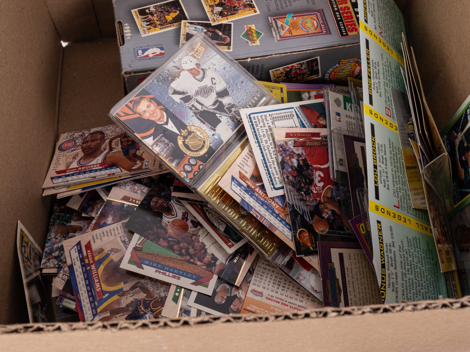 Assortment of Sports Trading Cards ft. Tommy Greene, Michael Jordan, & Manny Ramirez - 4