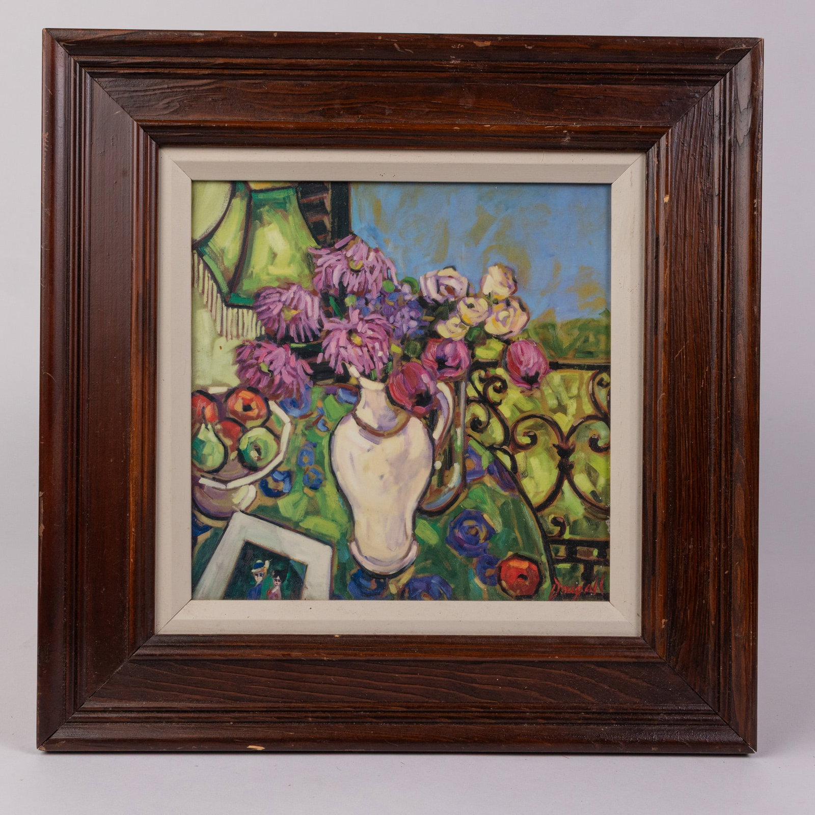Jae Dougall Framed Floral Print: Jae Dougall Framed Floral Print Size 13" x 13" Literature Brooks Auction – Online Auction Terms & Conditions Contact: (856) 694-2960 | info@brooks.auction READ BEFORE YOU BID: We want you to