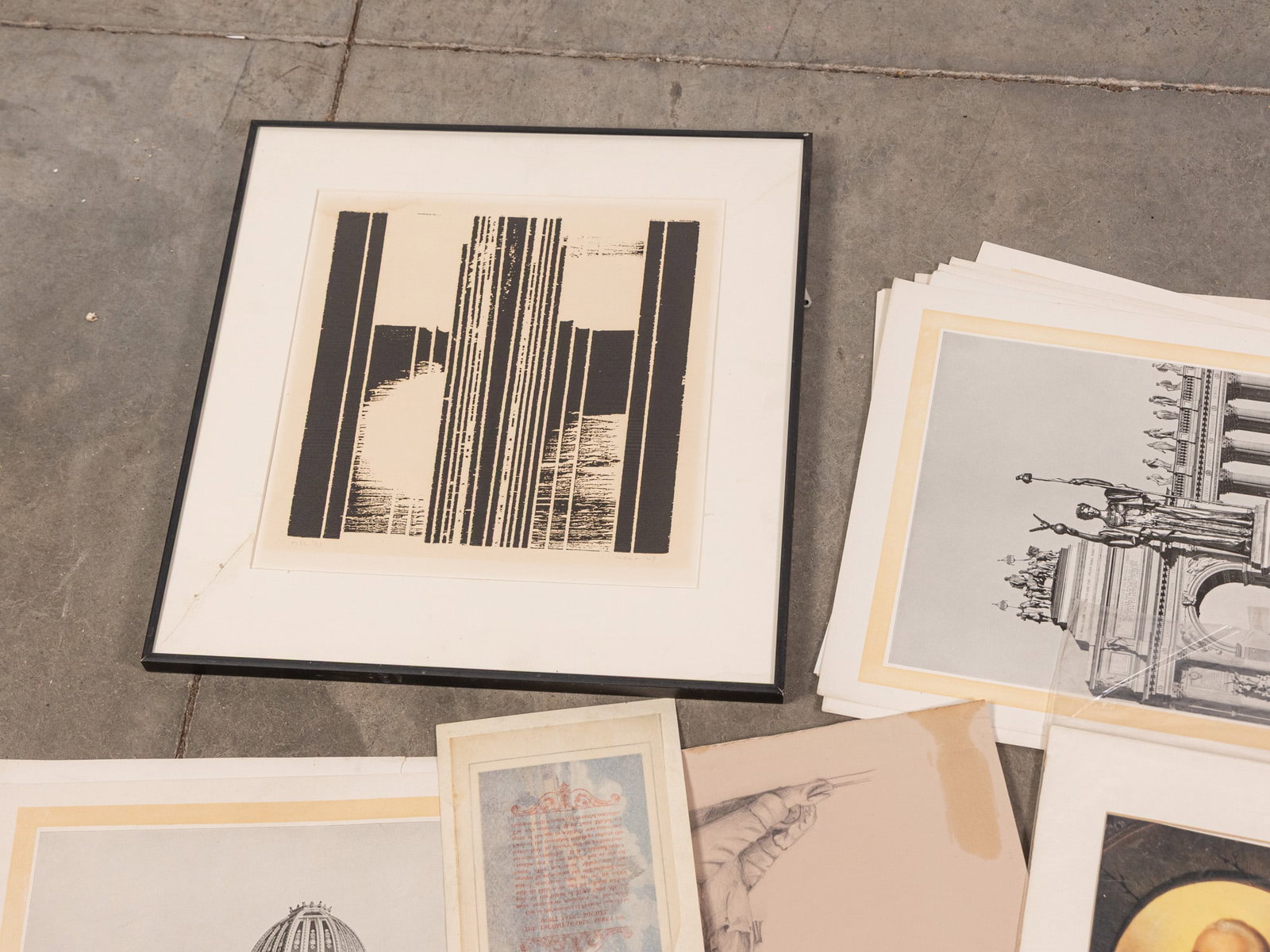 Assortment of Vintage and Antique Lithographs and Prints - 2