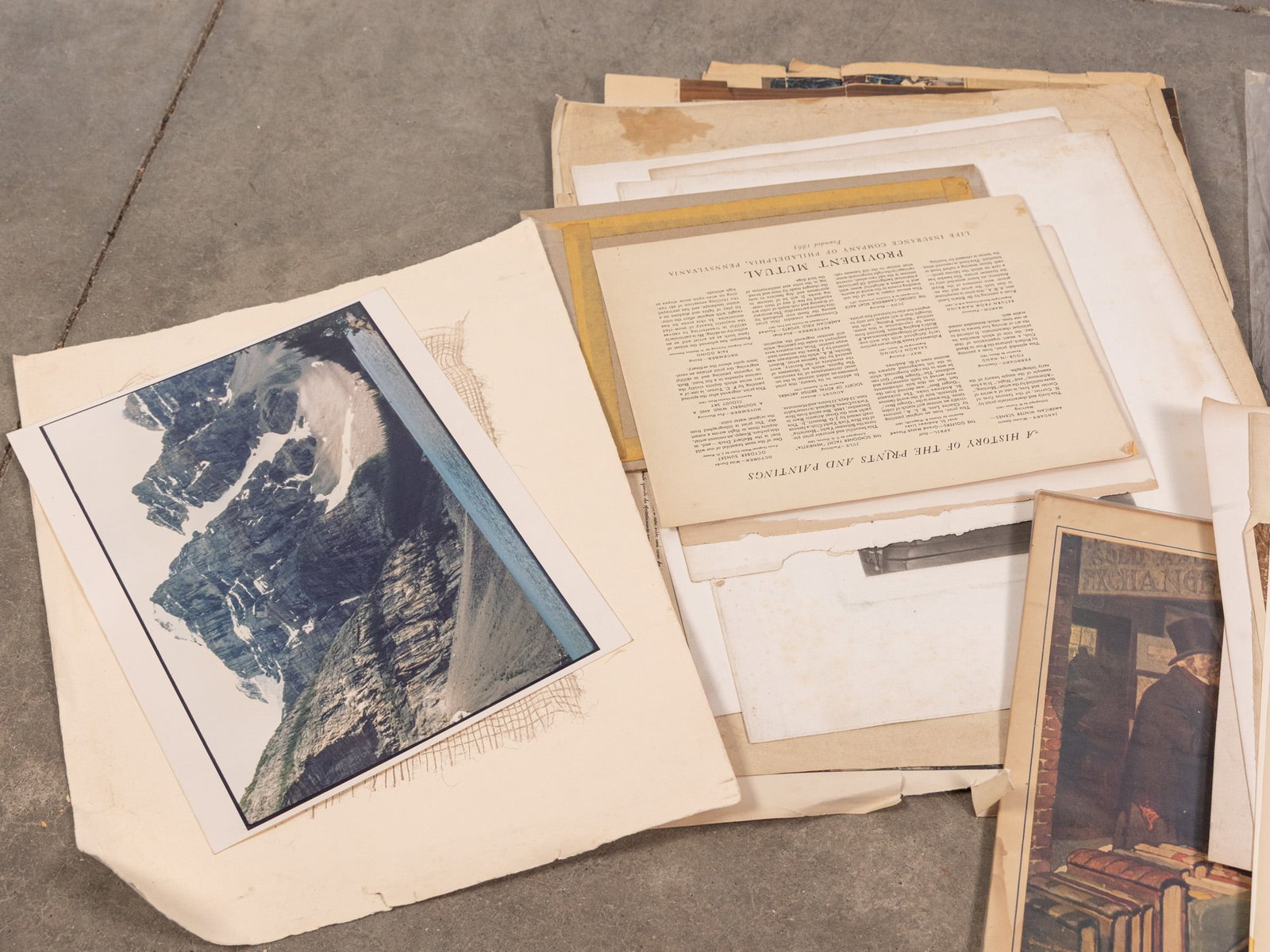 Assortment of Vintage and Antique Lithographs and Prints - 2