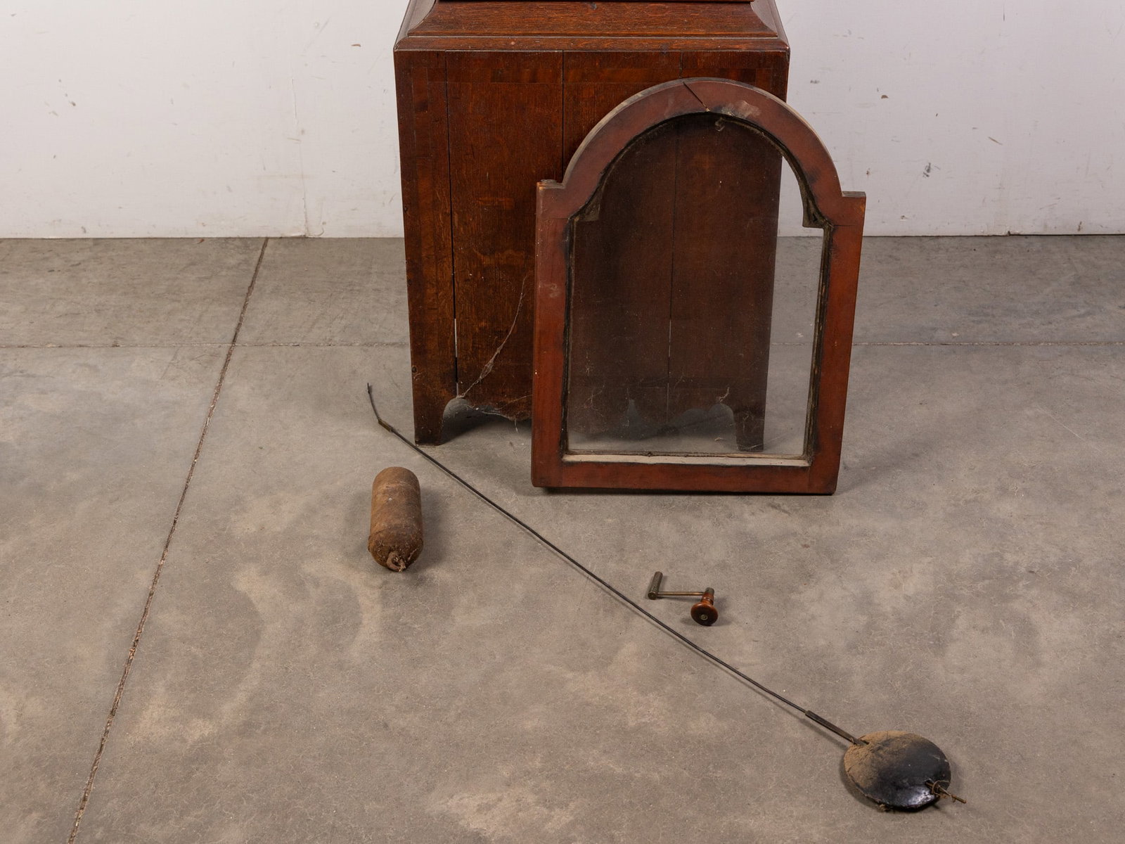 Antique 19th Century Grandfather Clock - 2
