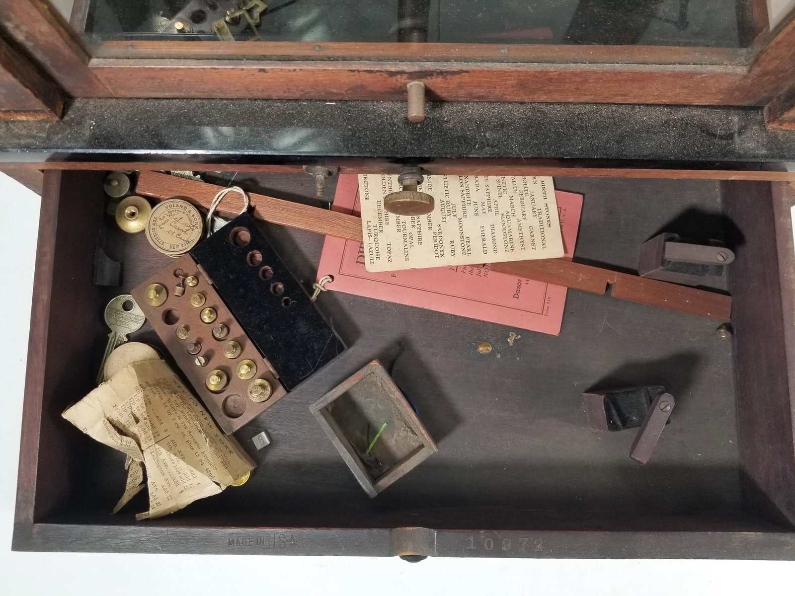 Antique Voland & Sons Analytical Balance Scale - 3