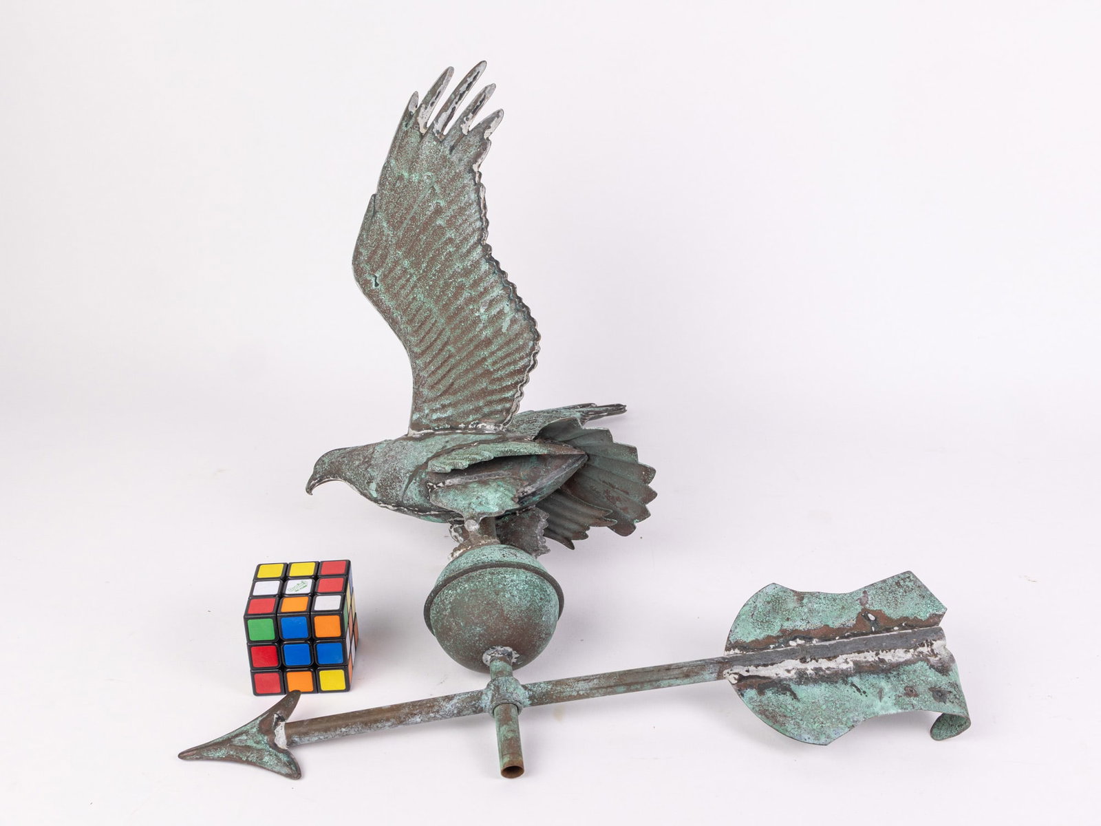Vintage Copper Eagle Weathervane - 2