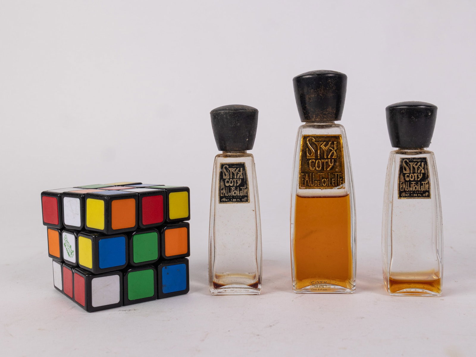 Three Vintage Bottles of Styx Eau de Toilette by Coty - 2