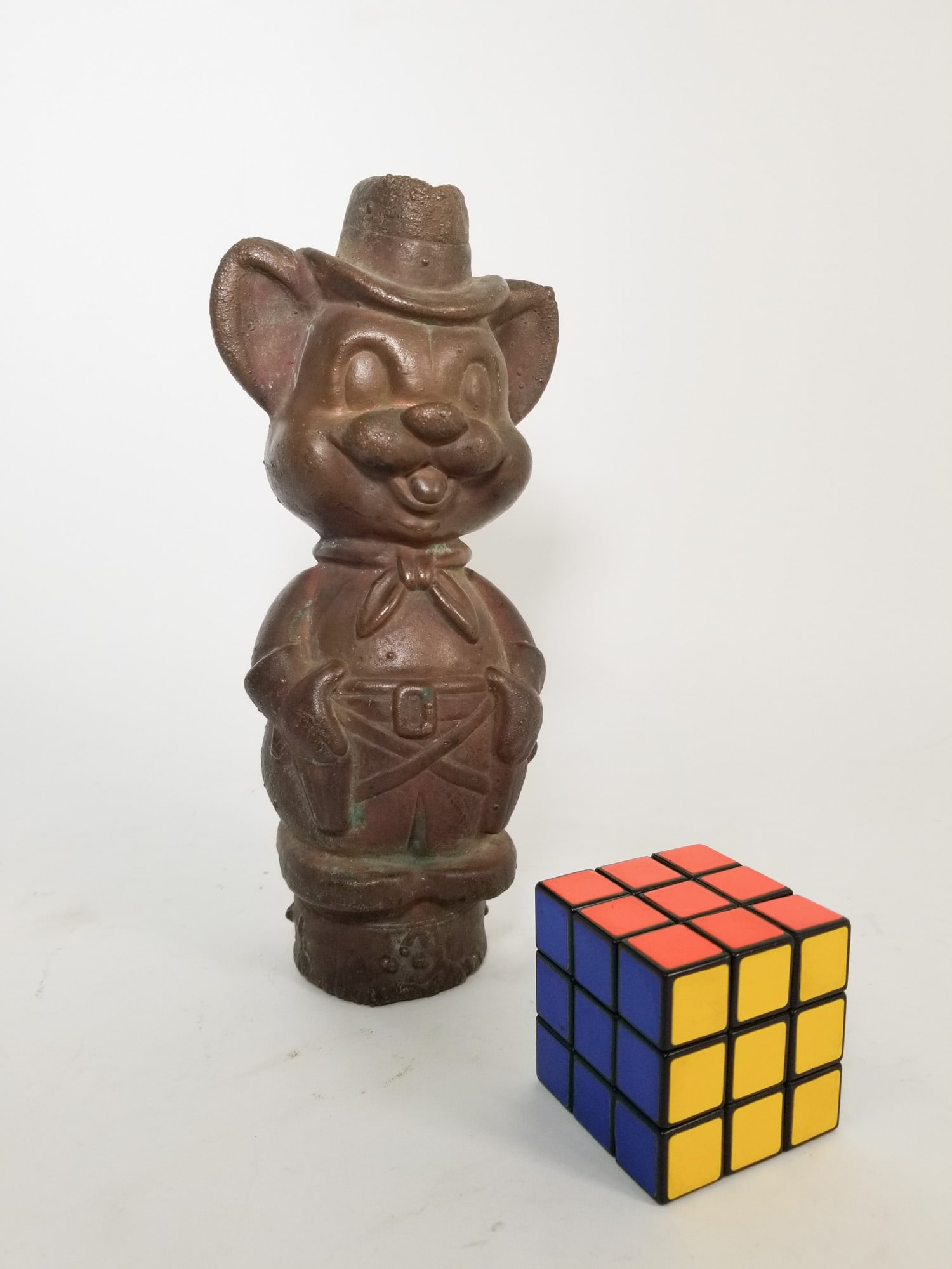 Vintage Bear Character Cast Iron Candy Mold - 2