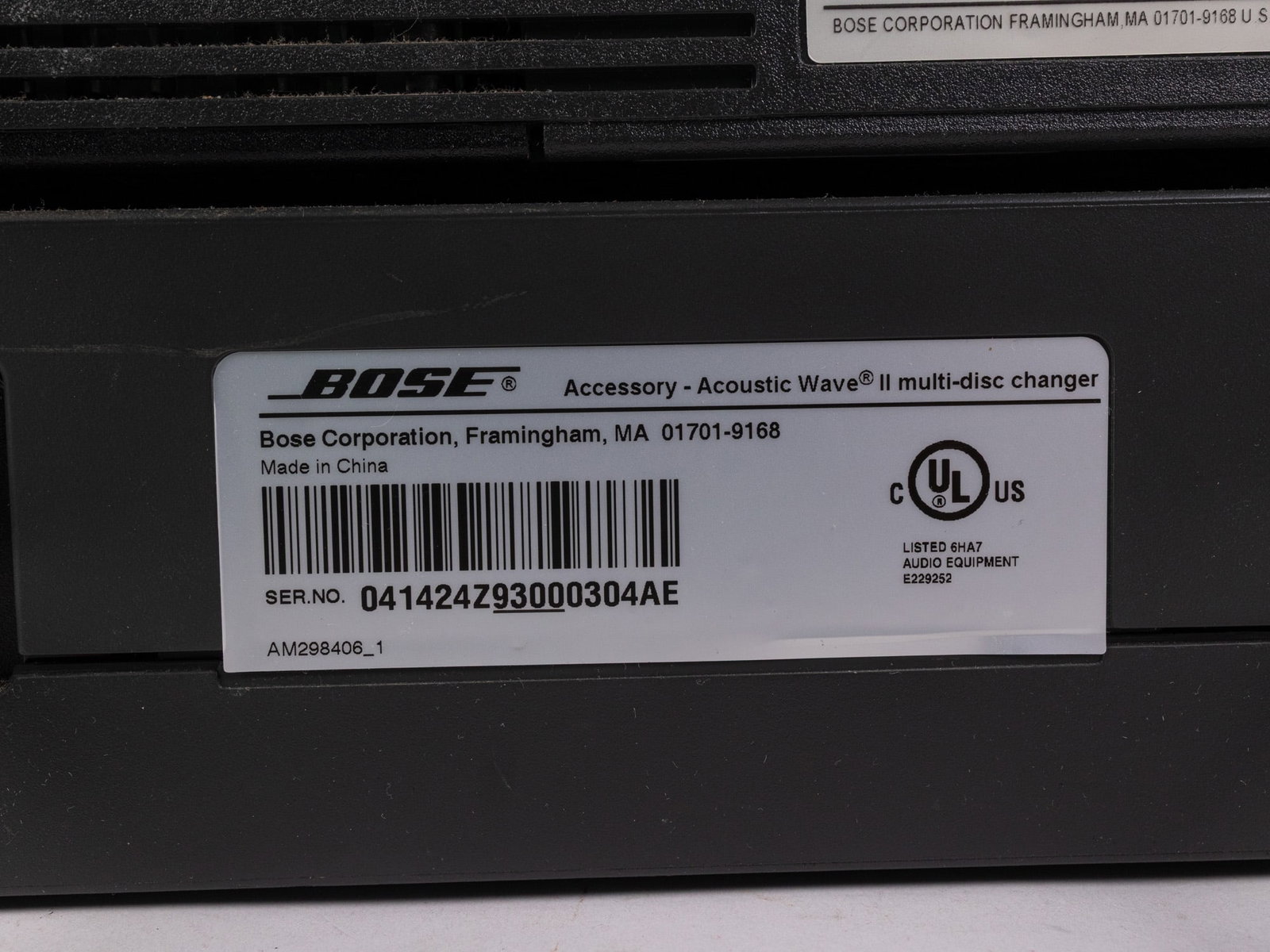 Bose Acoustic Wave II and Multi-Disc Changer - 6