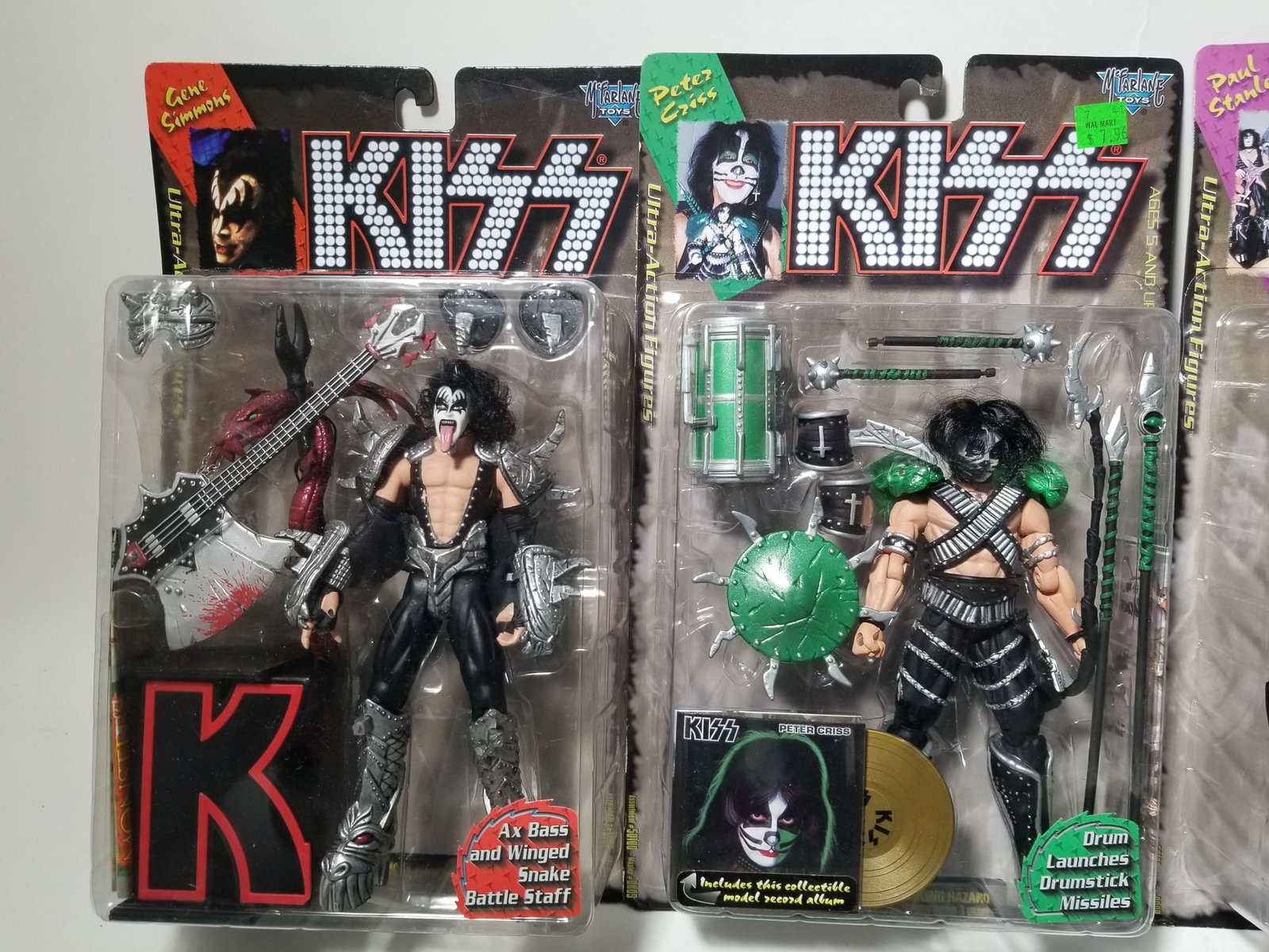 Assortment of KISS Action Figures - 3