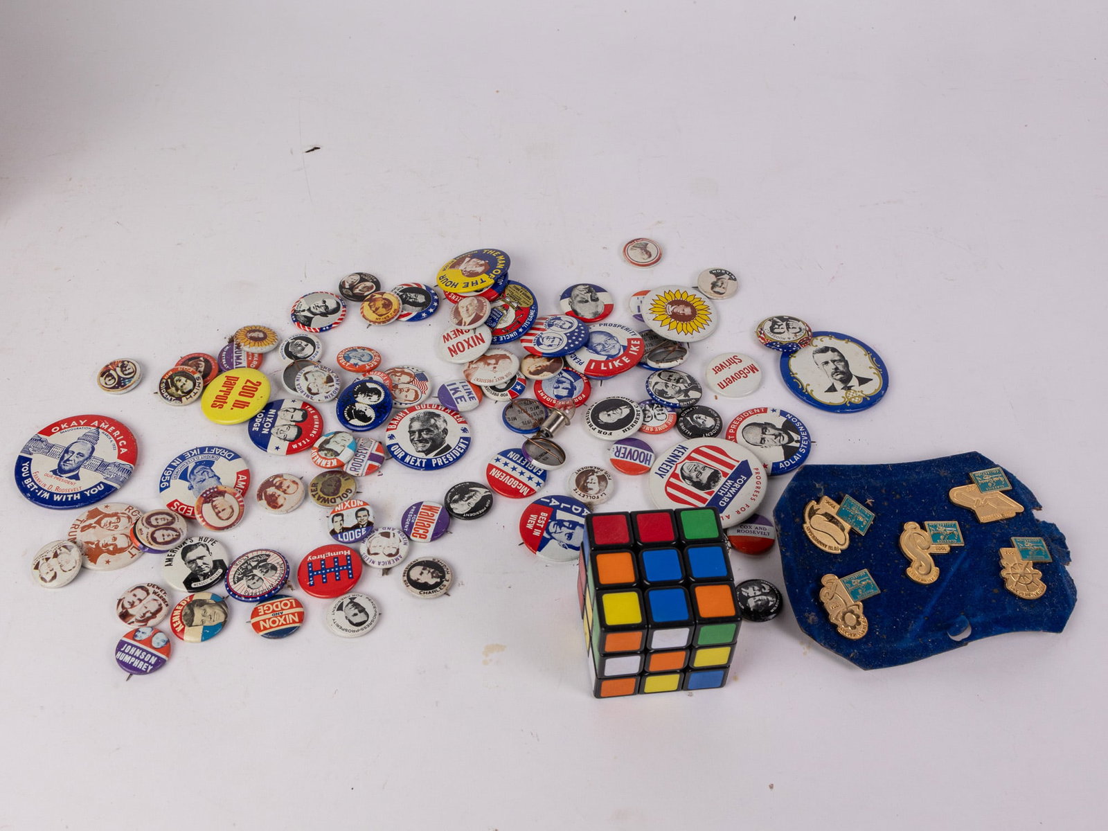 Vintage and Antique Political Buttons - 2