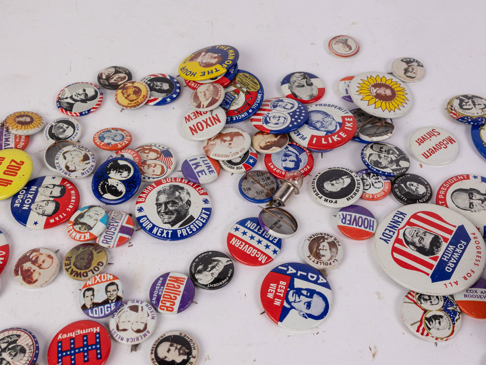 Vintage and Antique Political Buttons - 4
