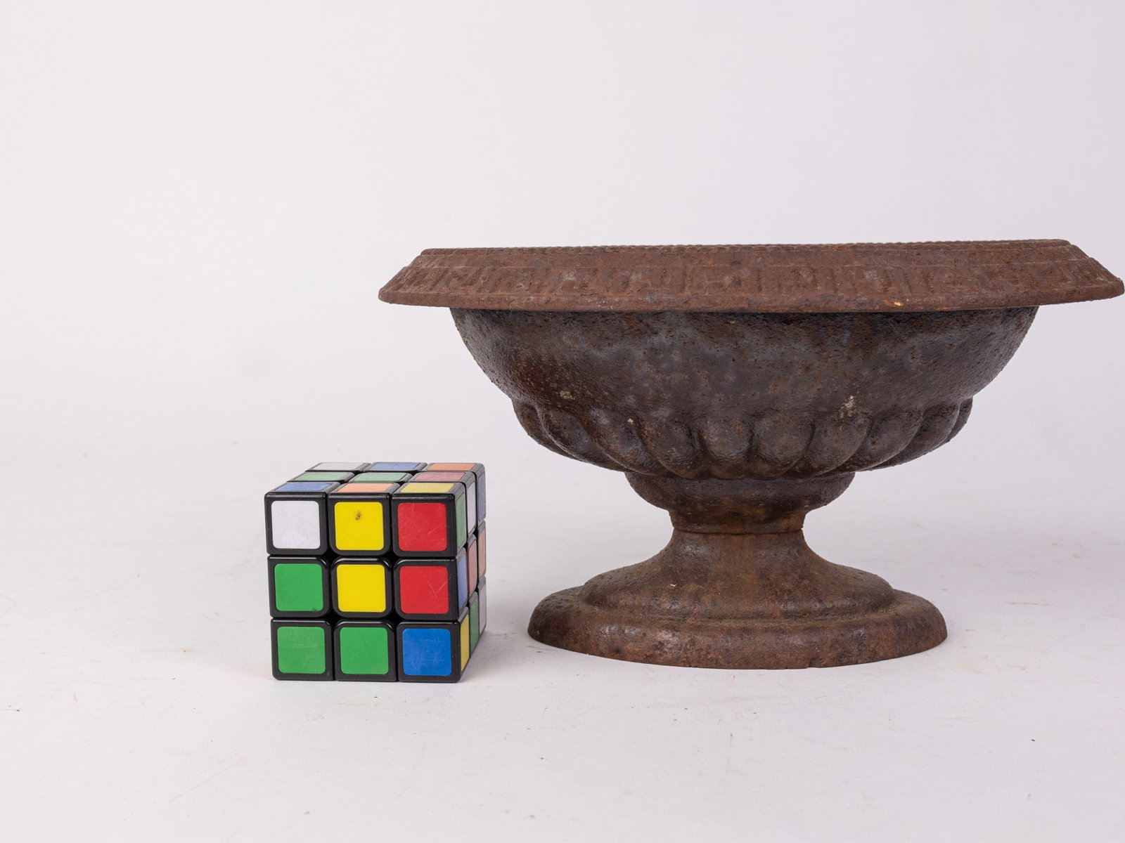 Antique Cast Iron Urn - 2