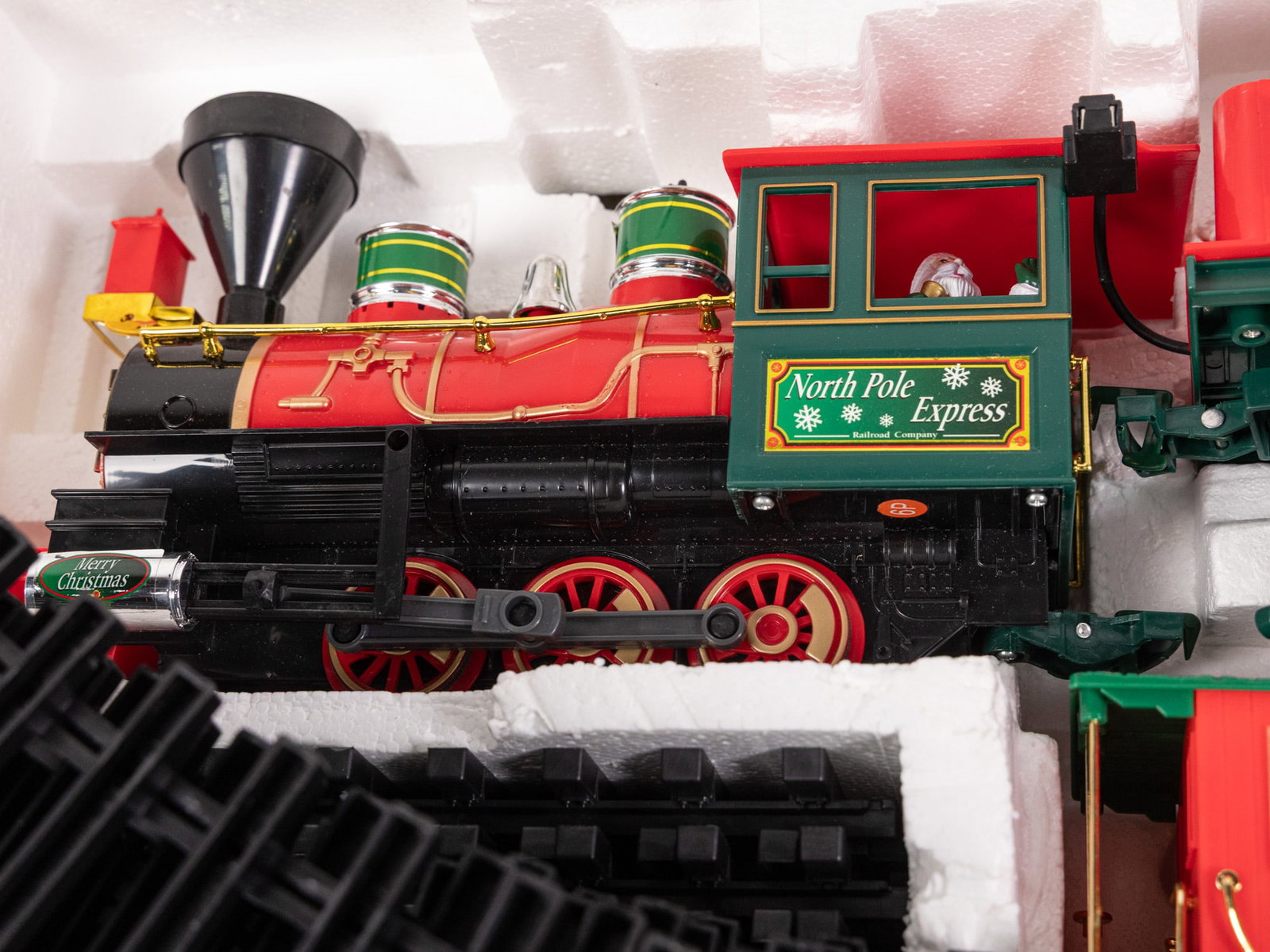 Eztec North Pole Express Christmas Model Train Set - 2