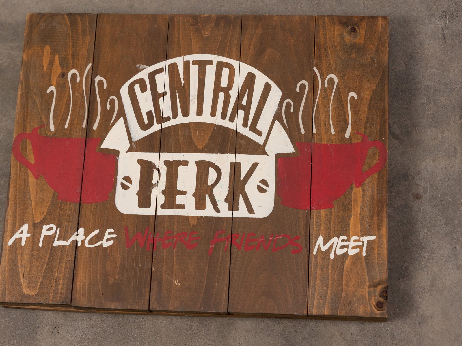 Pair of "Friends" Central Perk Decorative Wall Signs - 2