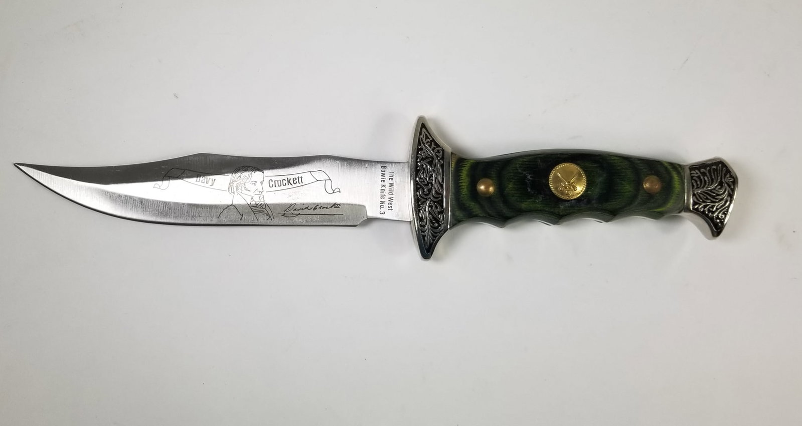 Collectible Knife Lot with COA for American Mint "The Wild West Bowie Knives" - 4