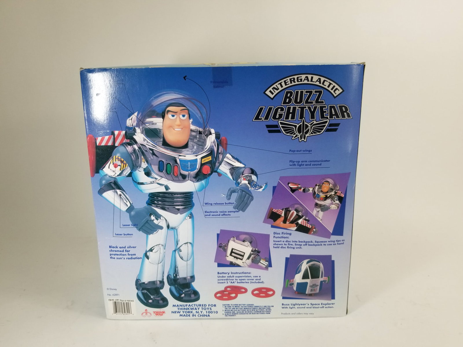 Intergalactic Chrome Talking Buzz Lightyear - 3