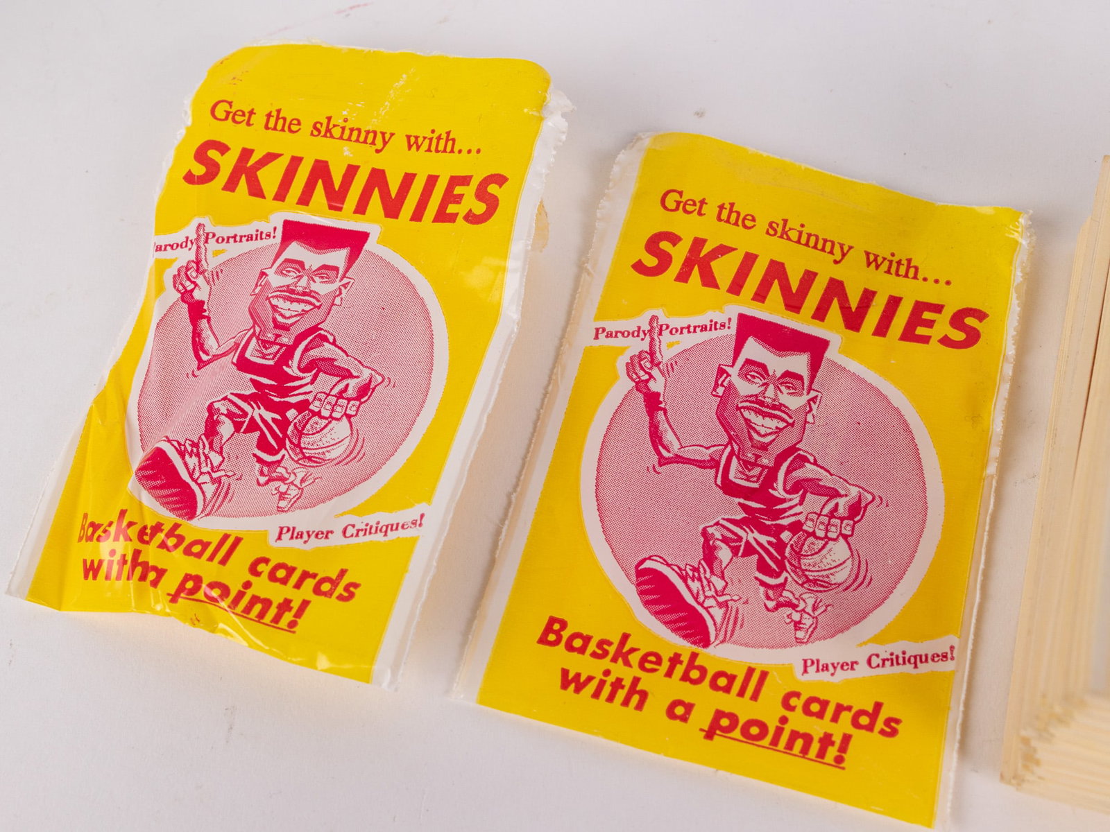 Vintage Skinnies Parody Basketball Cards Assortment - 3