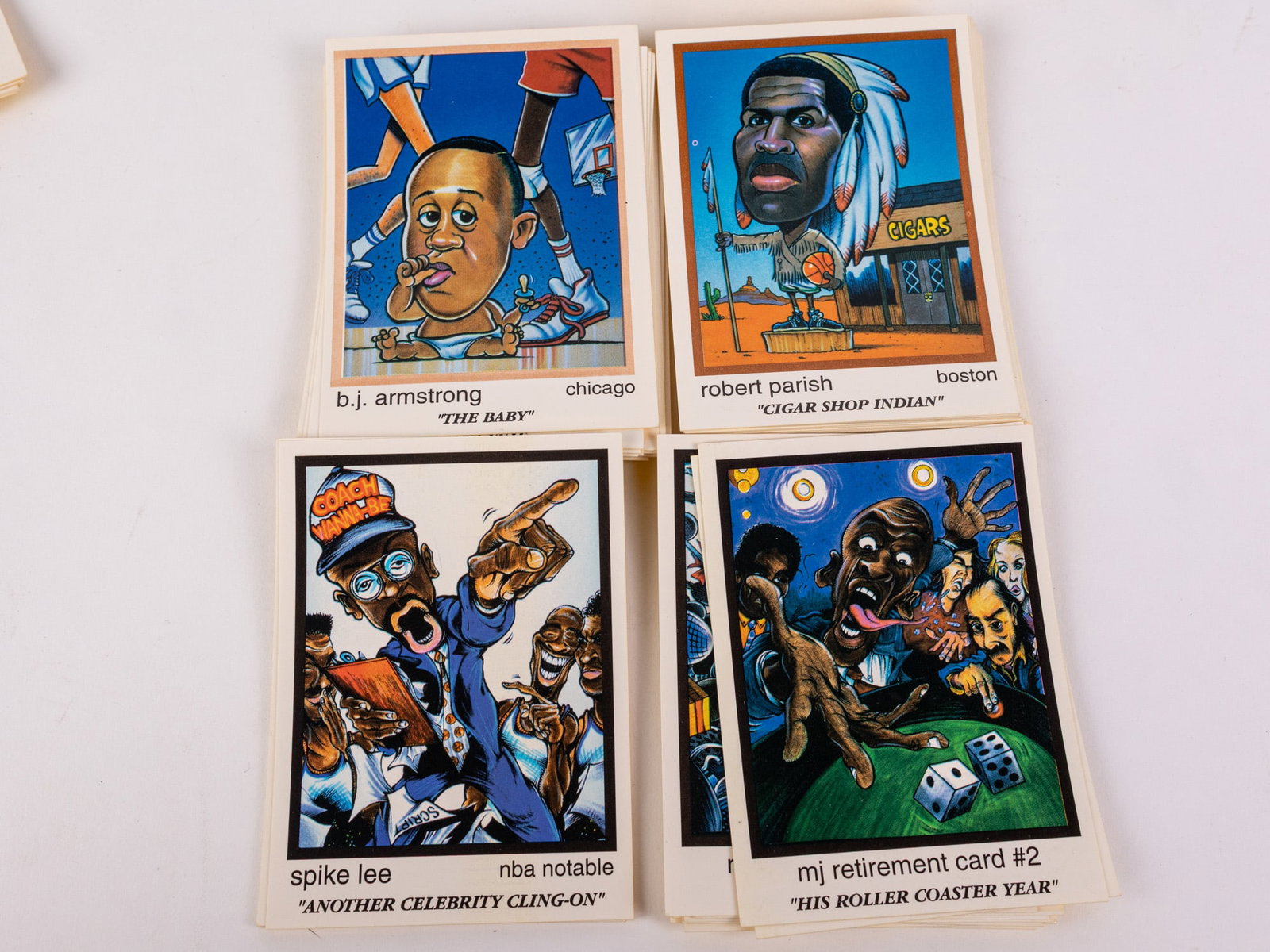 Vintage Skinnies Parody Basketball Cards Assortment - 4