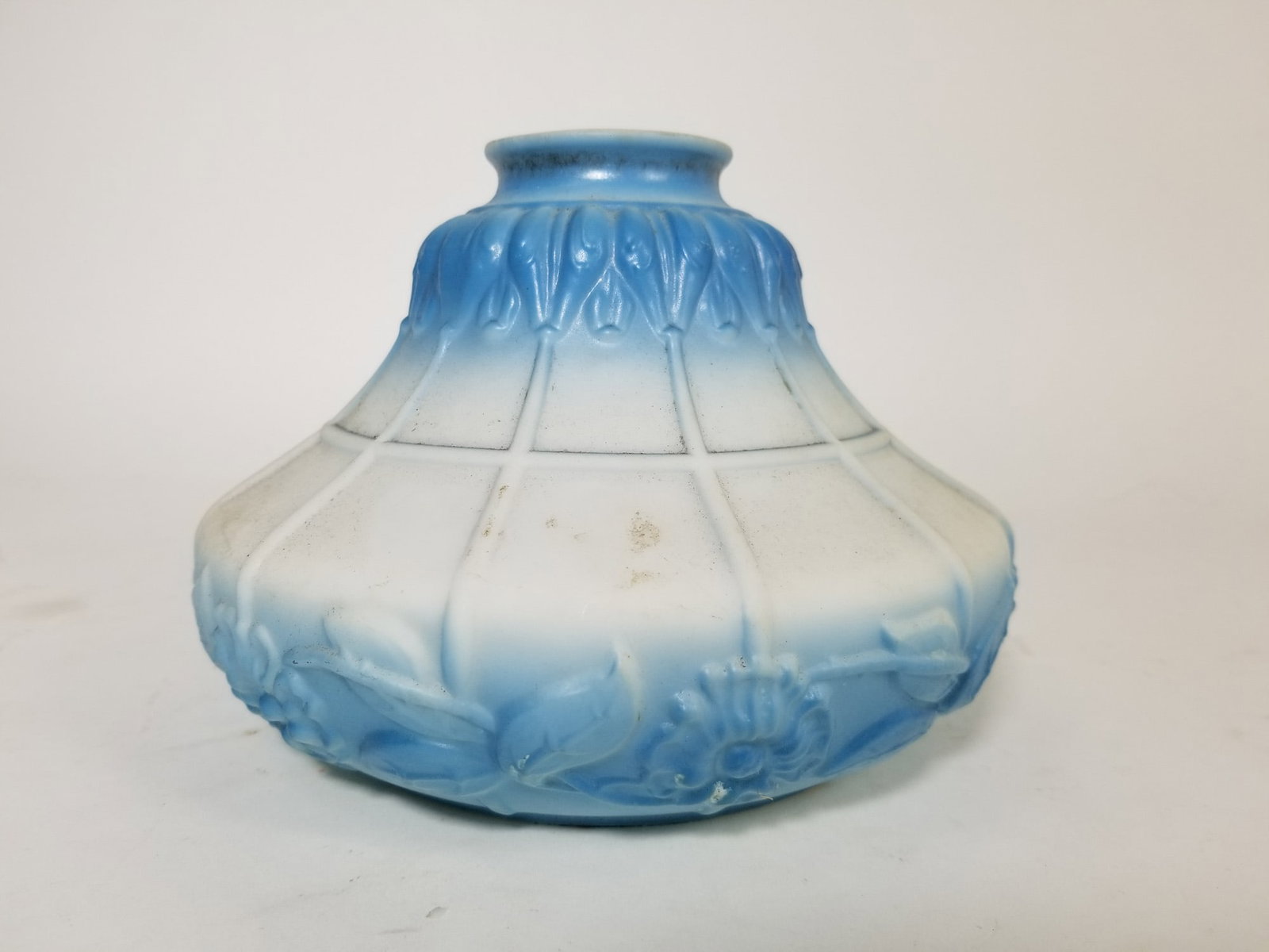 Lot of Assorted Vintage Glass Lamp Shades - 8