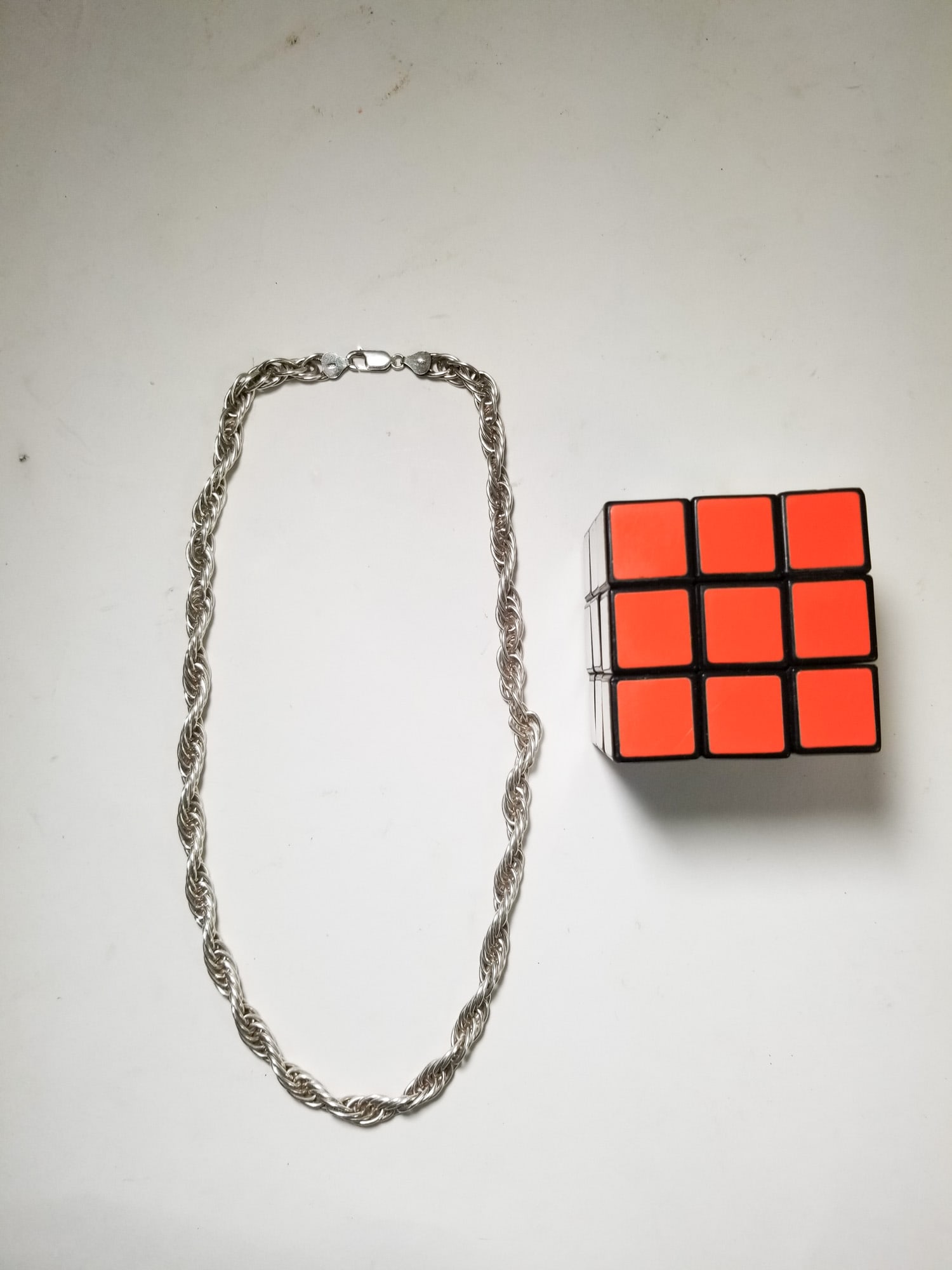 Italian-Made Sterling Rope Chain - 2