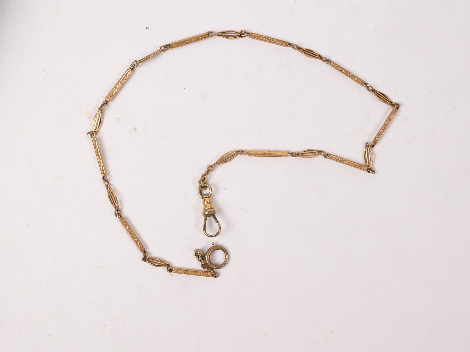 Three Antique Pocket Watch Chains - 2