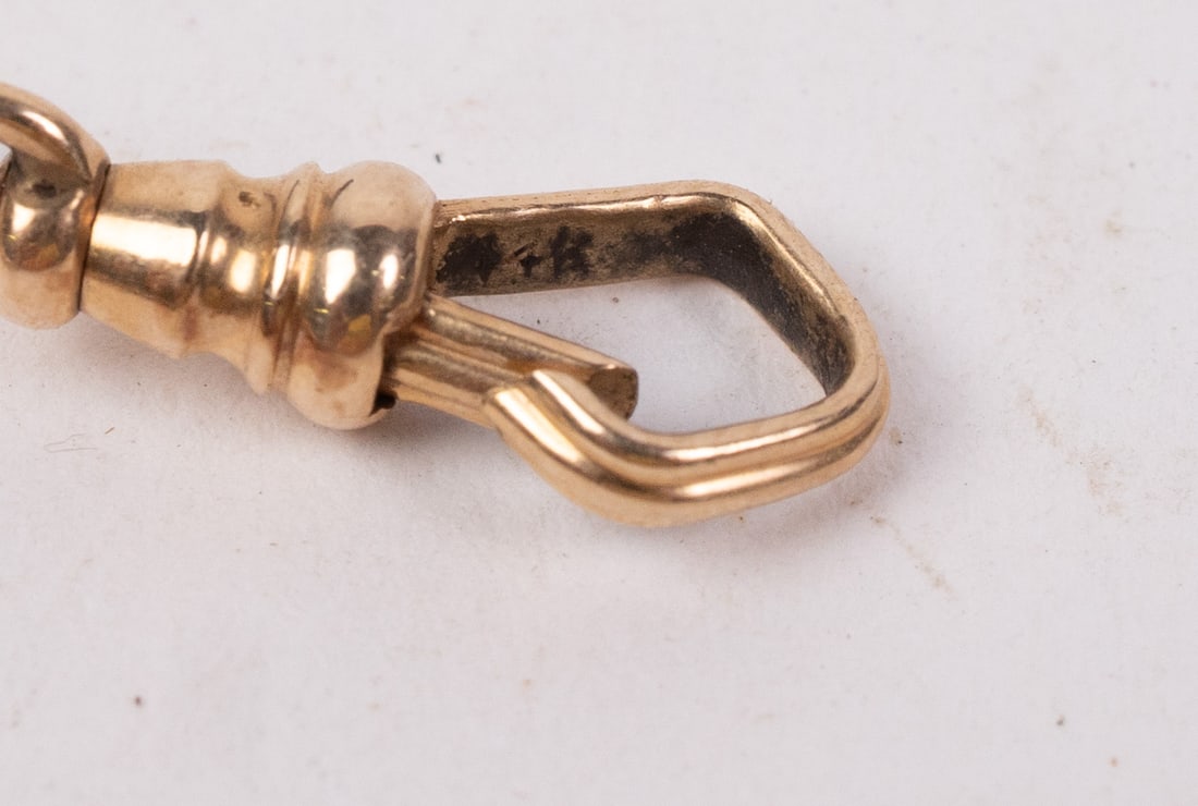 Three Antique Pocket Watch Chains - 5