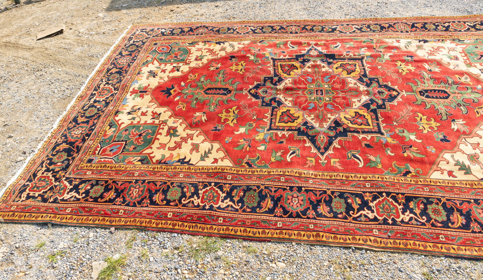 Vintage 16' x 11' Iranian Wool Rug - 2