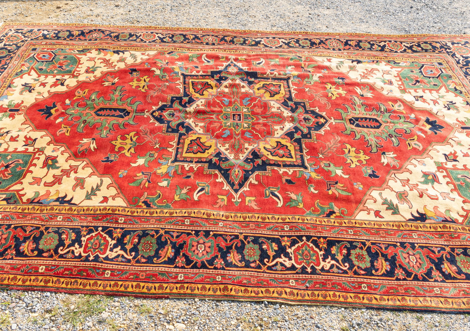 Vintage 16' x 11' Iranian Wool Rug - 3