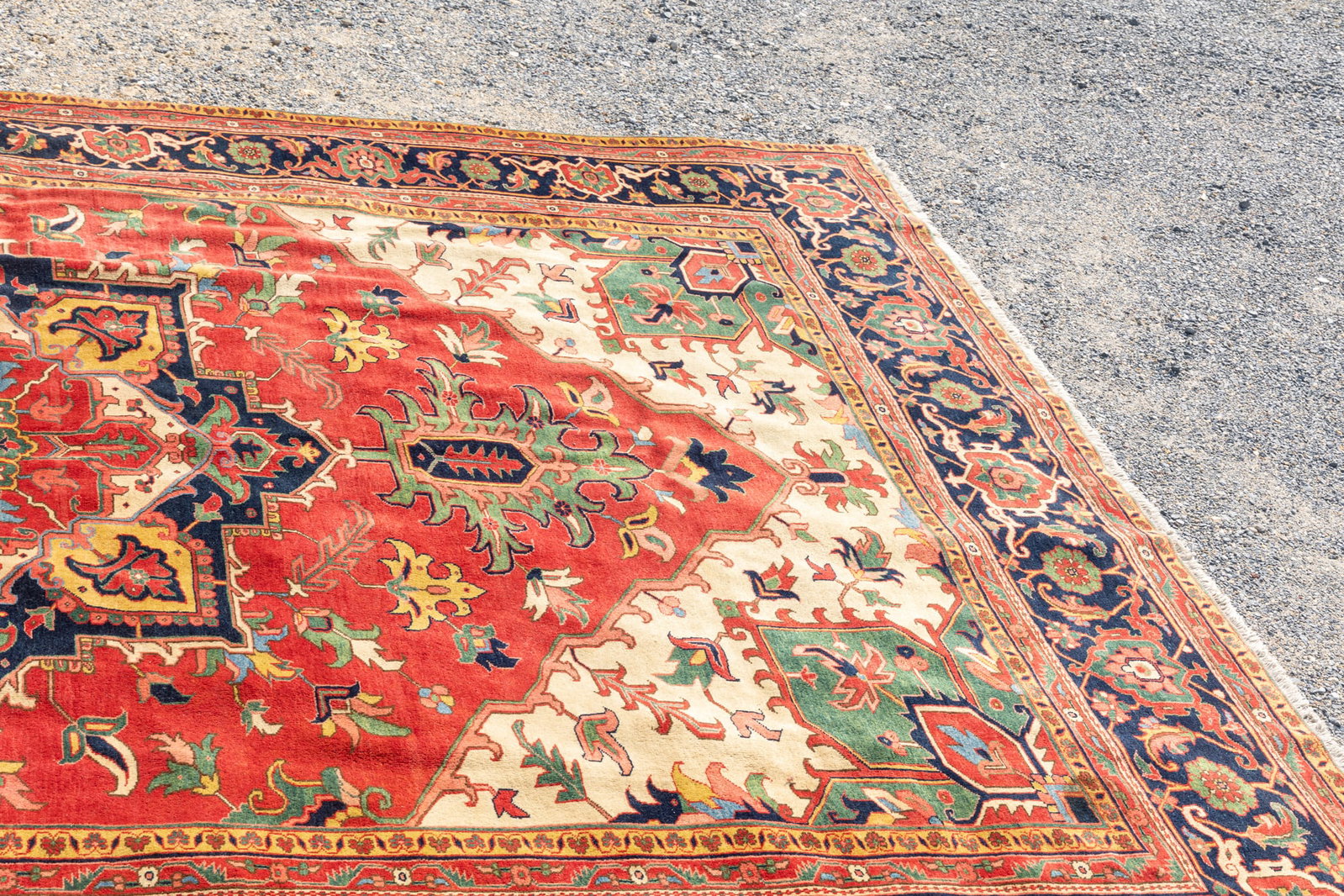 Vintage 16' x 11' Iranian Wool Rug - 7