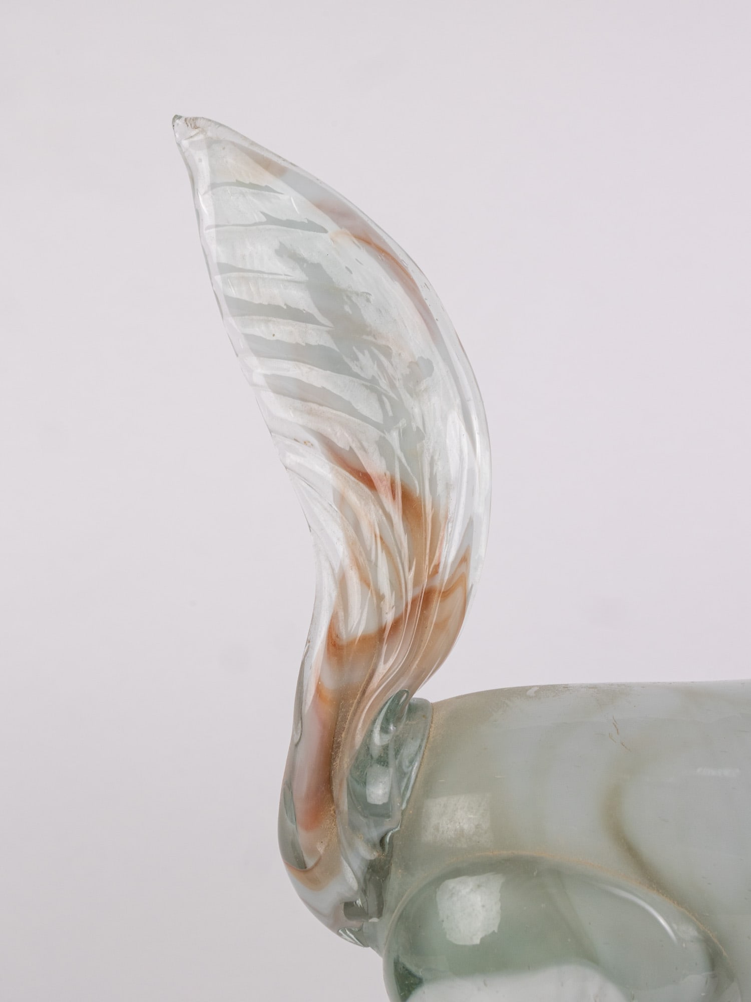 Art Glass 10" Horse Sculpture - 4