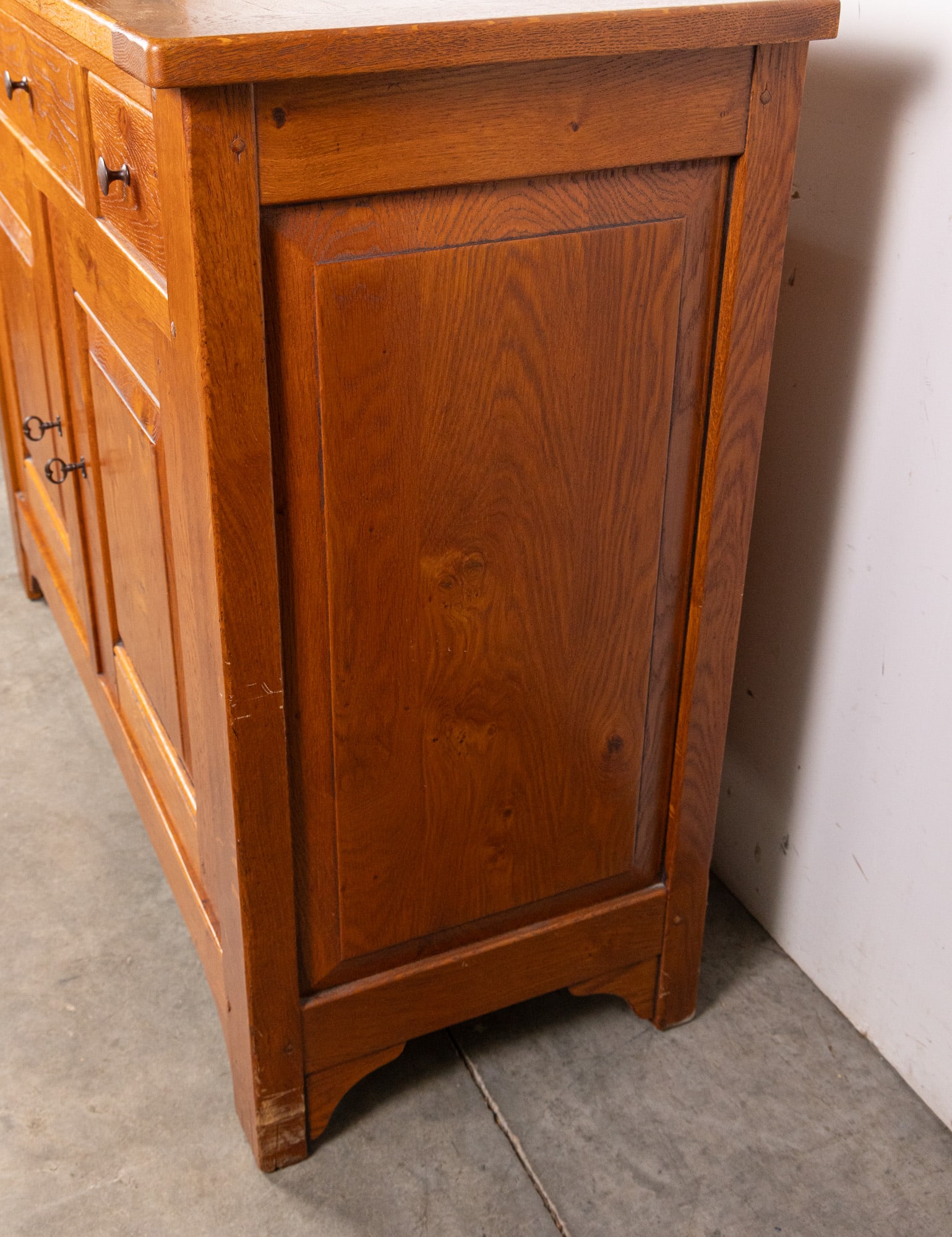 Primitive Style Buffet Cabinet - 3