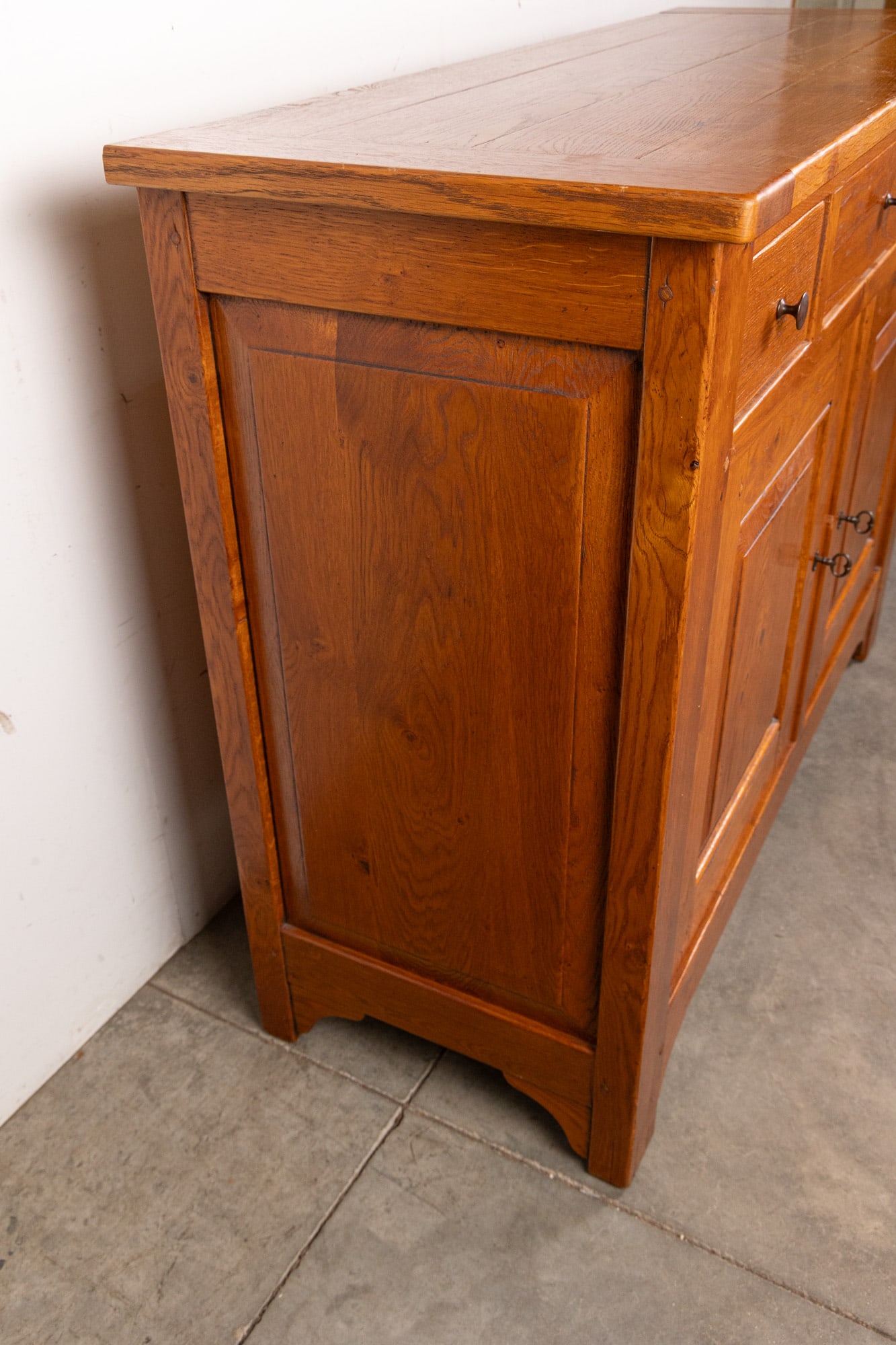 Primitive Style Buffet Cabinet - 4
